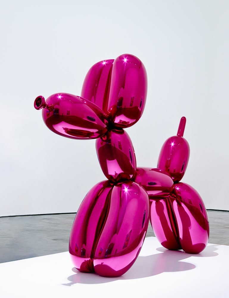 Jeff Koons – Balloon Dog, Magenta 
