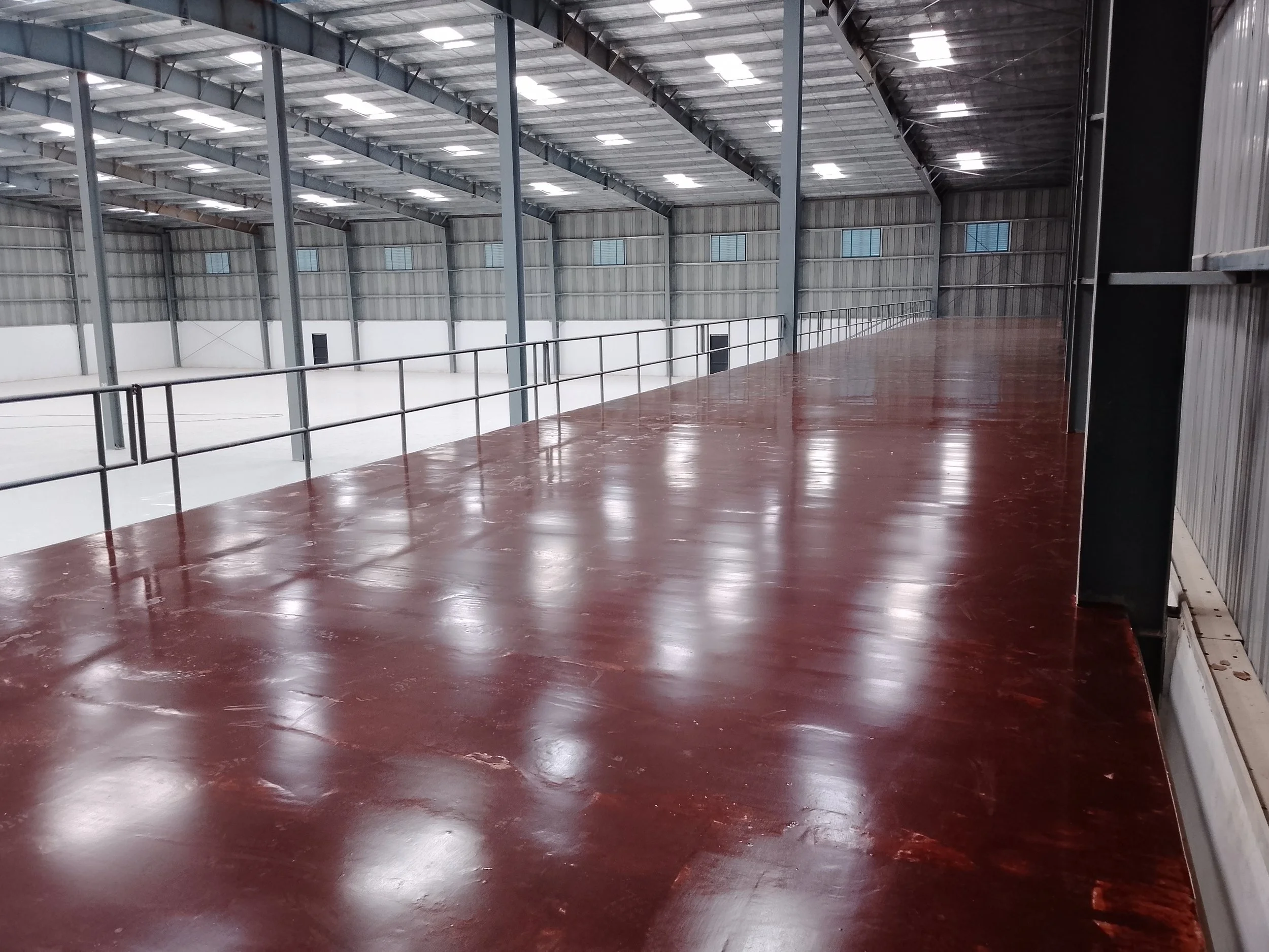 ...and the new expansion floor.
