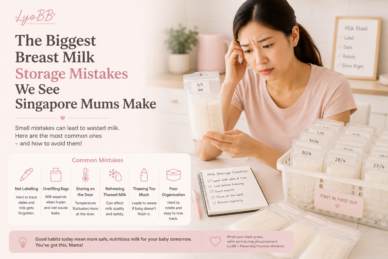 The Biggest Breast Milk Storage Mistakes We See Singapore Mums Make