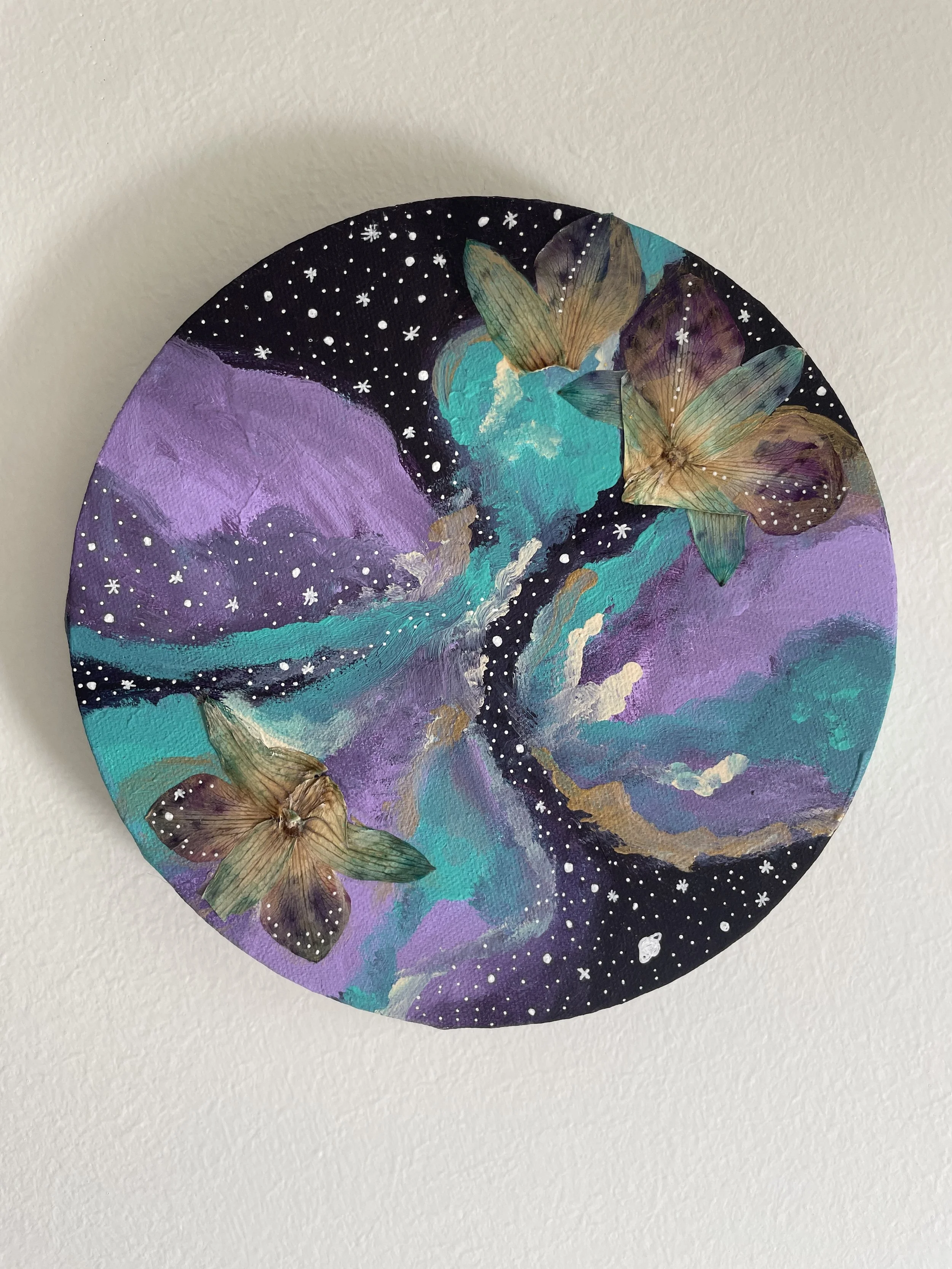 Iris Nebula Galaxy Canvas