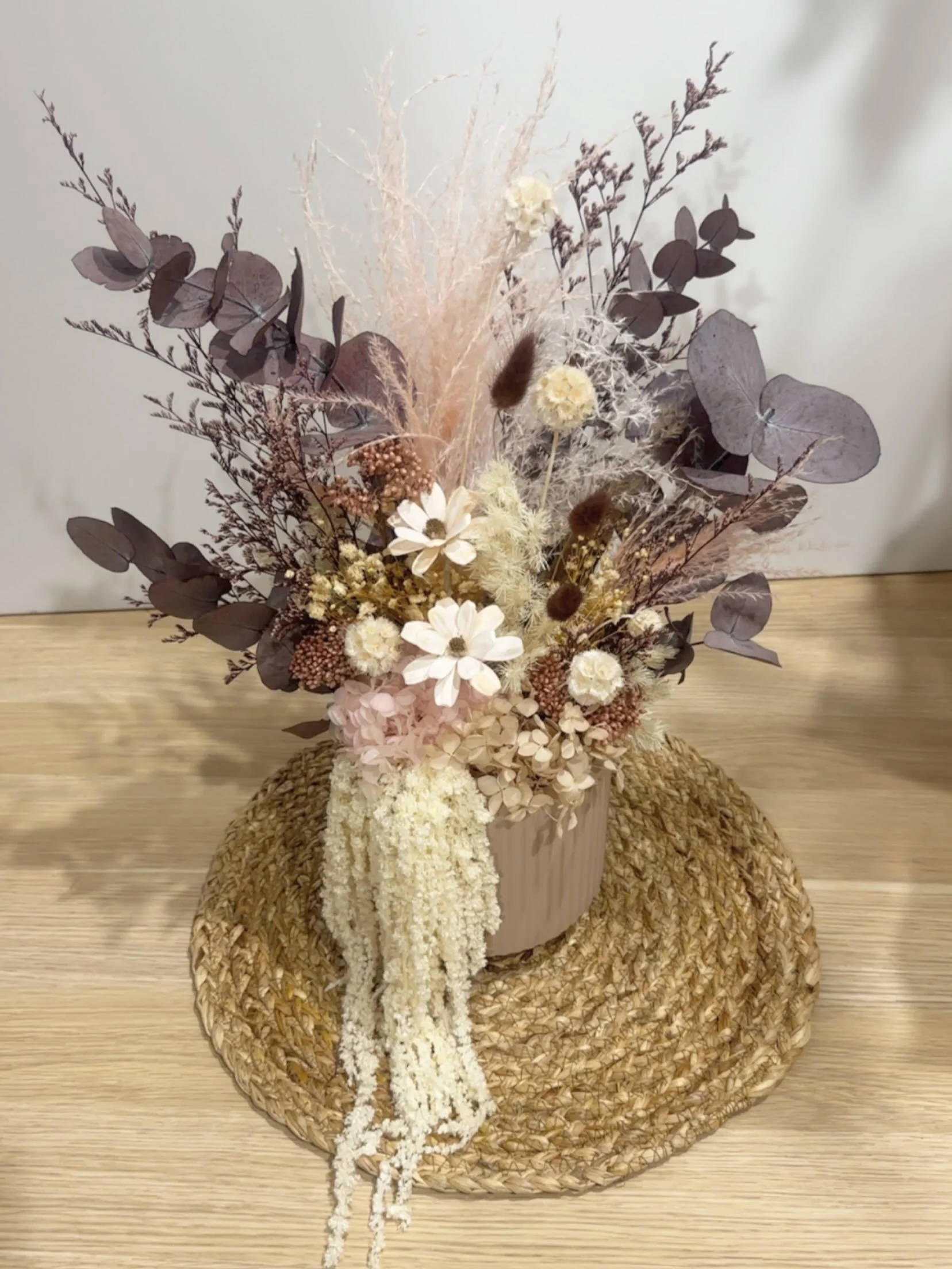 This gorgeous custom arrangement heading off to its forever home 💜
