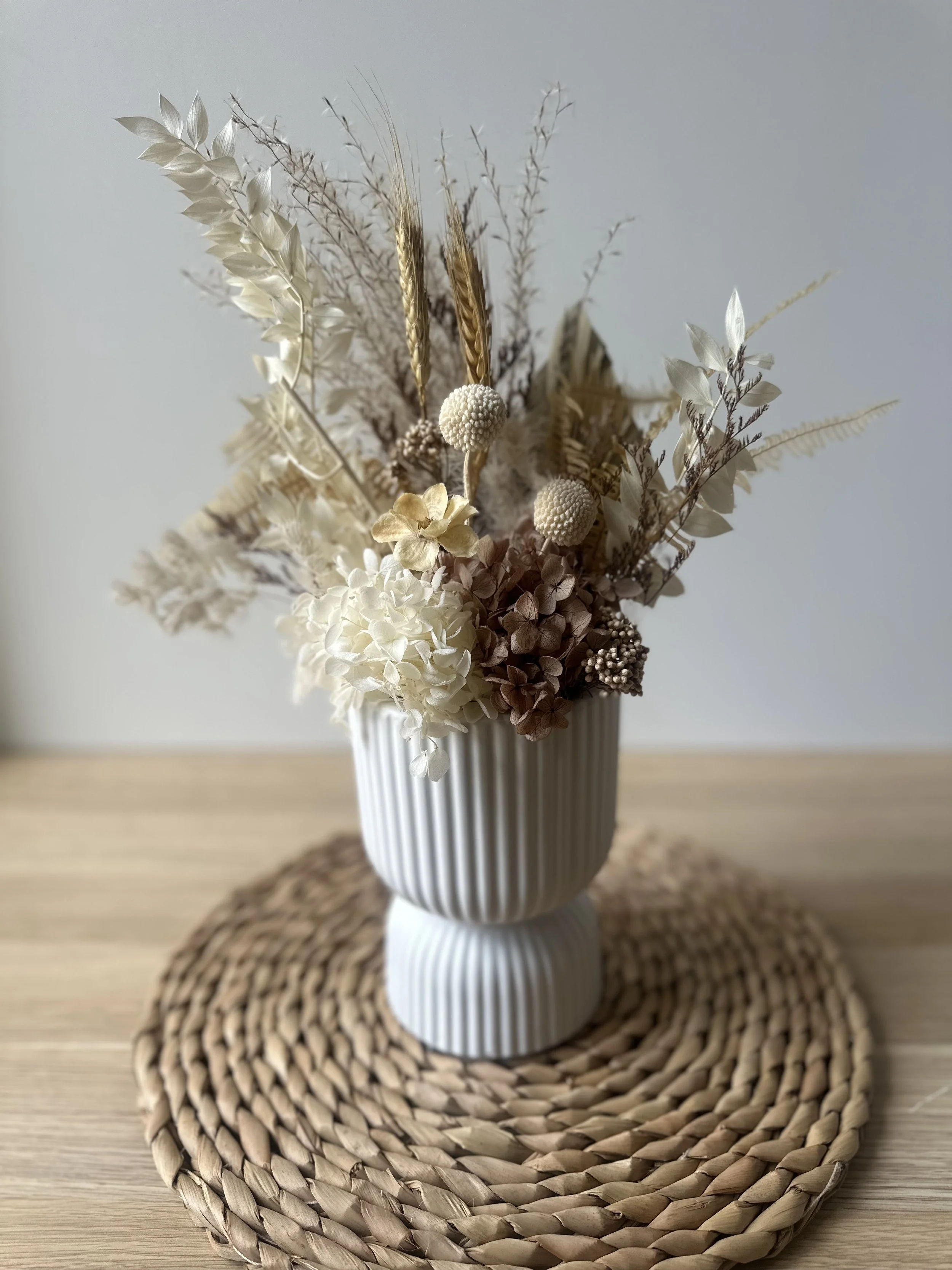 Dried Flower Arrangement - Luxe Collection - Neutrals