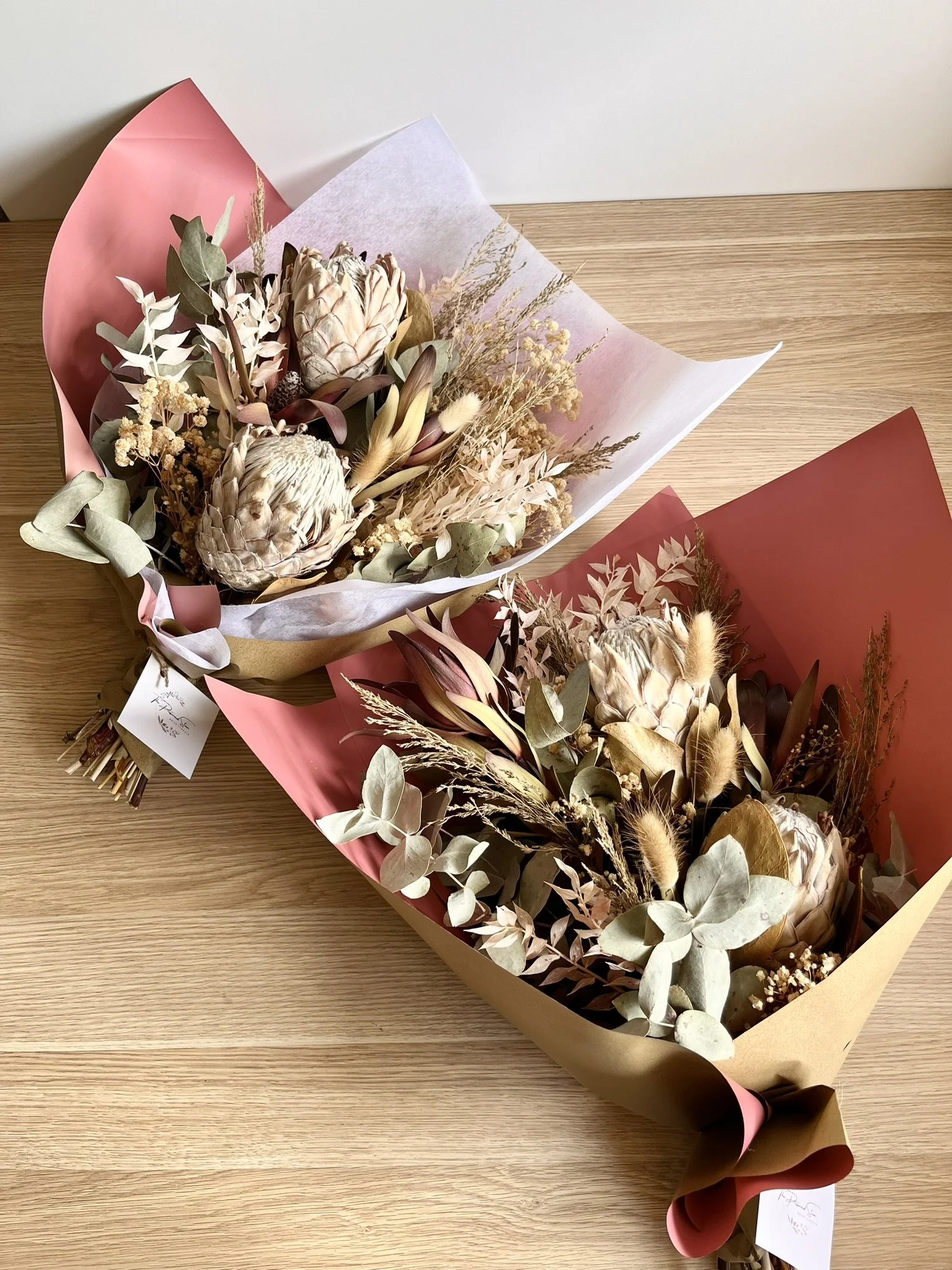 The Preserved Stem - Dried Bunch - King Protea2.JPEG