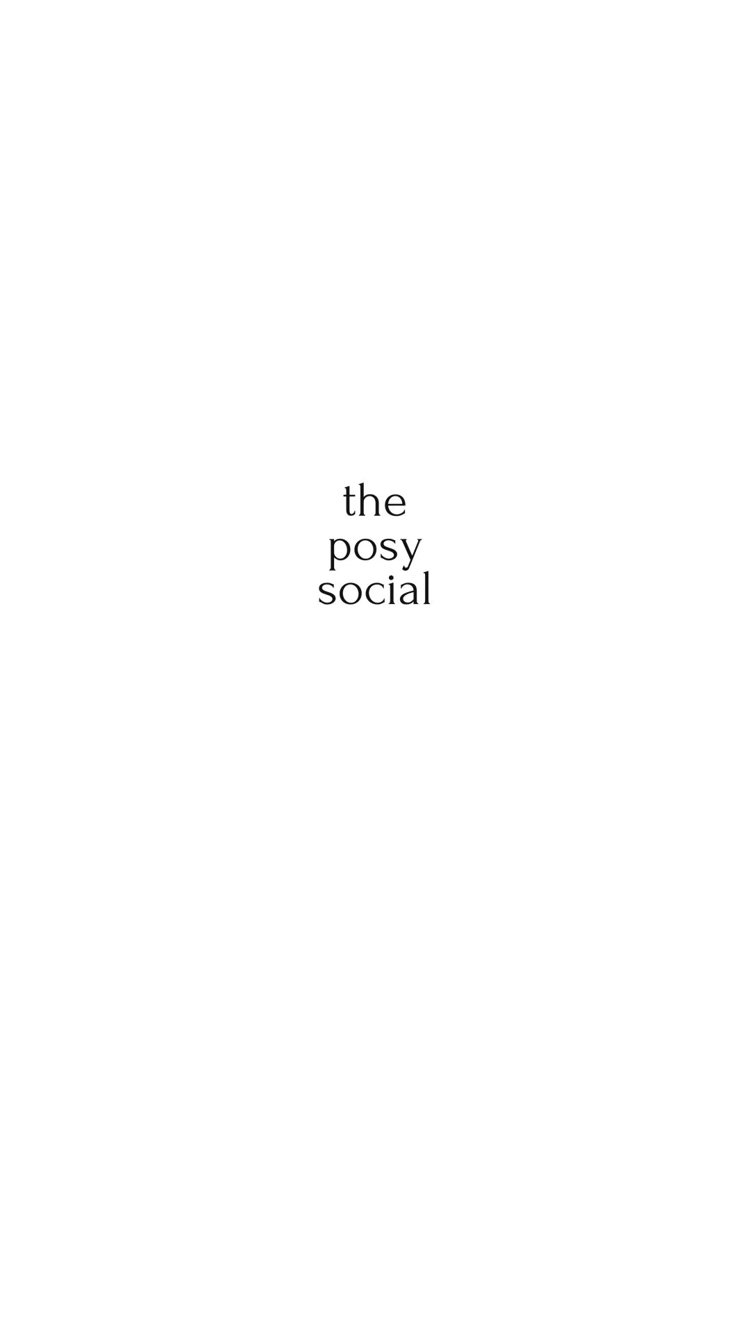 The Posy Social