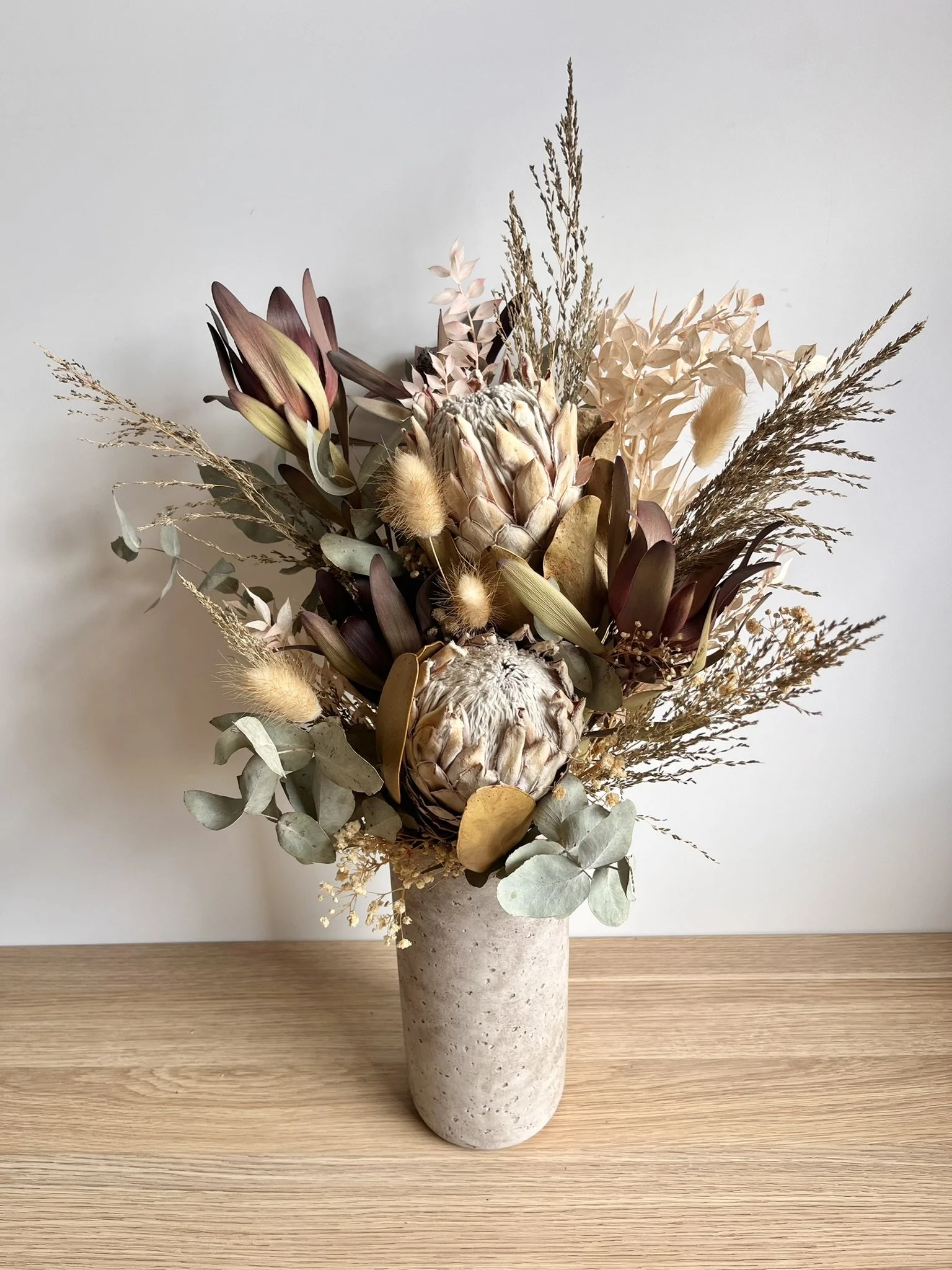 The Preserved Stem - Dried Bunch - King Protea4.JPEG