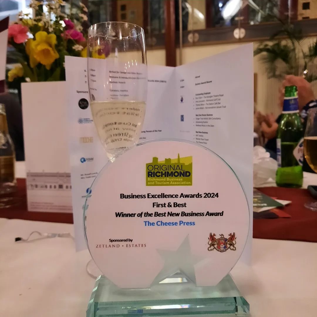 Absolutely thrilled to have been shortlisted within this category and then to have won Best New Business at the Richmond Business and Tourism Association awards. 

Also in our category were @kefi_textiles and @marketplacetravelrichmond which shows th