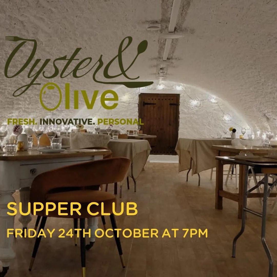 We're excited to announce our upcoming collaboration with @oyster_and_olive 

They'll be joining us on Friday 24th October from 7pm dishing up a three course menu and we can't wait!
 
Watch this space for further details.

#supperclub 
#richmondnorth