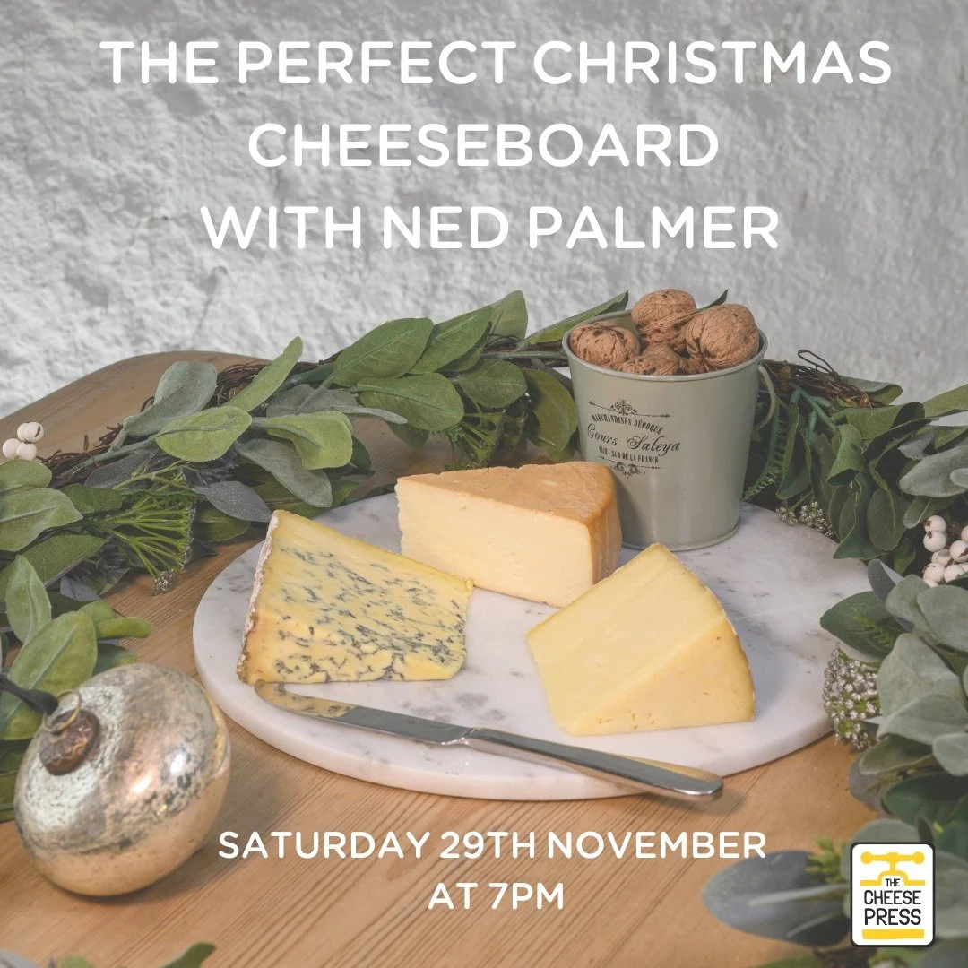 Tickets are still available for our Christmas Cheeseboard event with Ned Palmer this Saturday - it's not to be missed! 🧀🍷

As well as being an expert on the subject of cheese he's also written a few books on our favourite topic which include: 
A Ch