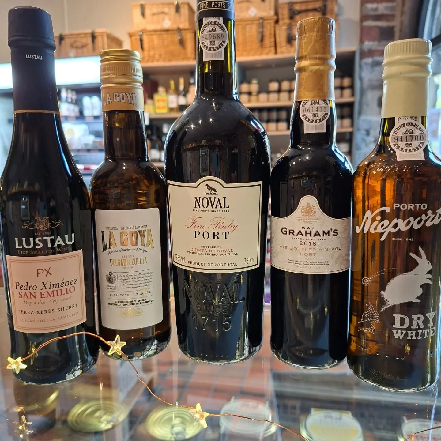 Elevate your Christmas tipple with our selection of port &amp; sherry. 

Cheers🍷

#cheeseaccompaniments 
#cheeseandport 
#cheeseandsherry 
#christmashampers 
#christmasatthecheesepressrichmond