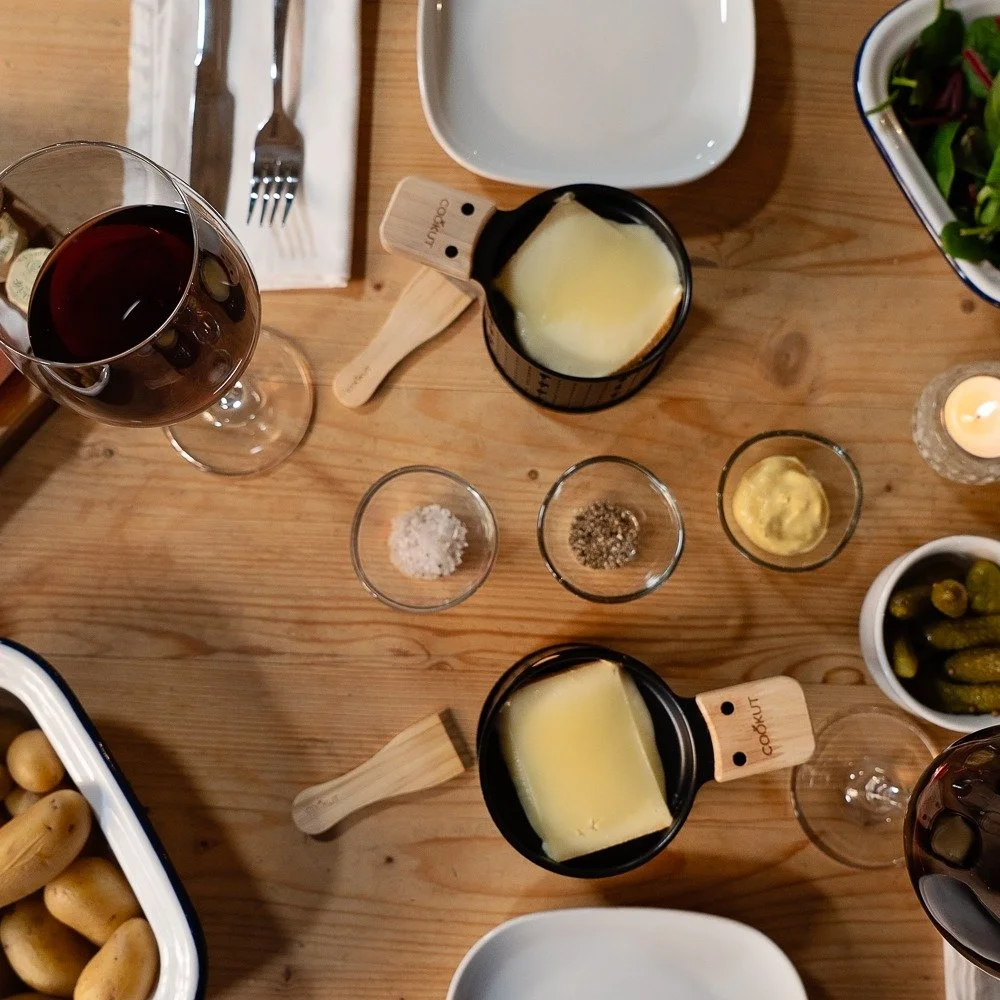 LAST RACLETTE NIGHT OF THE SEASON 🔥🧀

Melty cheese + great wine = COZY

📍Saturday 14th March will be our last raclette evening until Autumn 26.

Enjoy a cosy, candlelit evening of oozy cheese 🍷🧀

#raclettecheese
#meltycheese
#lovecheese
#whatson
