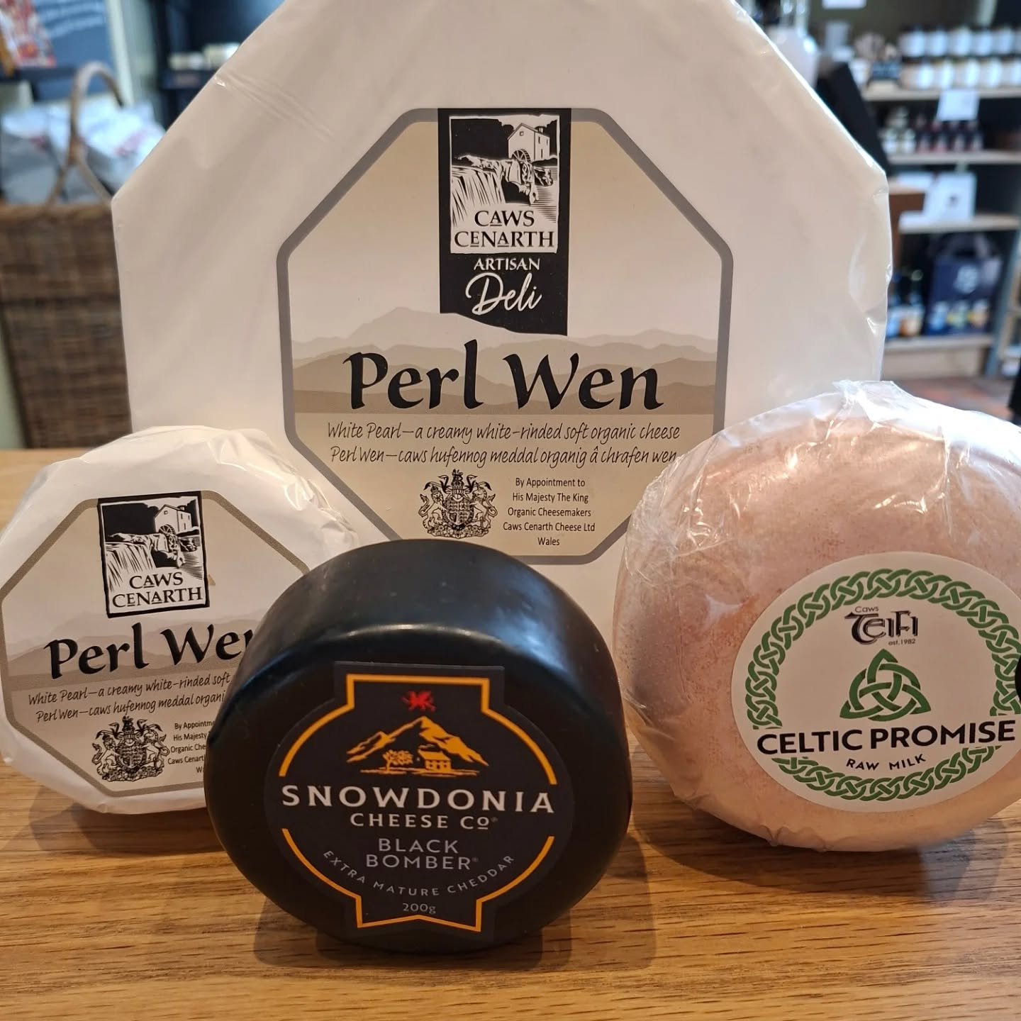 WELSH CHEESE ALERT!

With St David's Day on 1st March we've got some great Welsh cheeses to tempt you with including Perl Wen and Celtic Promise 🧀

#welshcheese 
#artisancheese 
#cheeselover 
#richmondyorkshire 
#richmondnorthyorkshire
