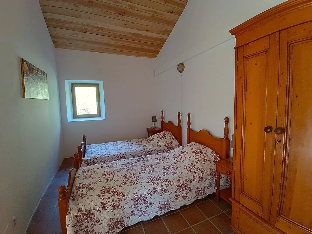 Gîte Mauve - Chambre lits simples