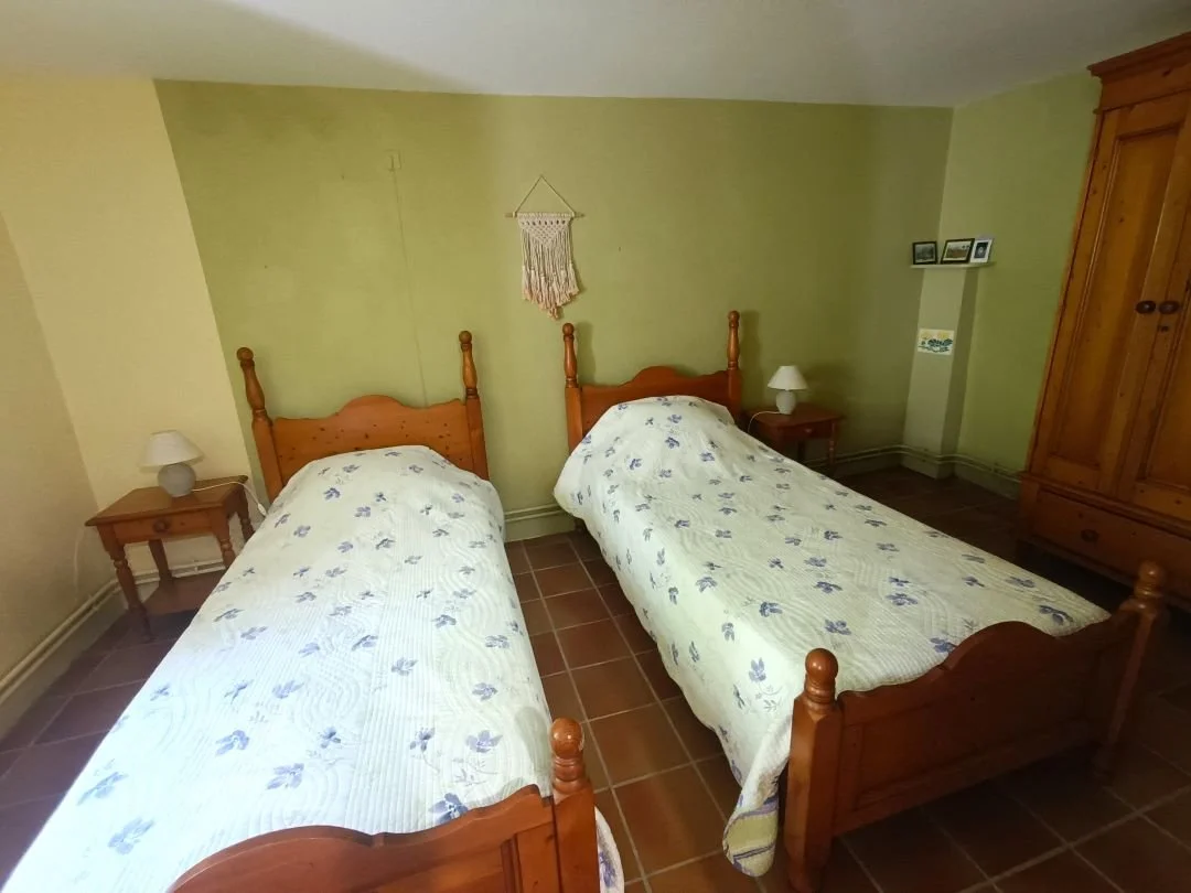 Gîte Tilleul - Chambre lits simples