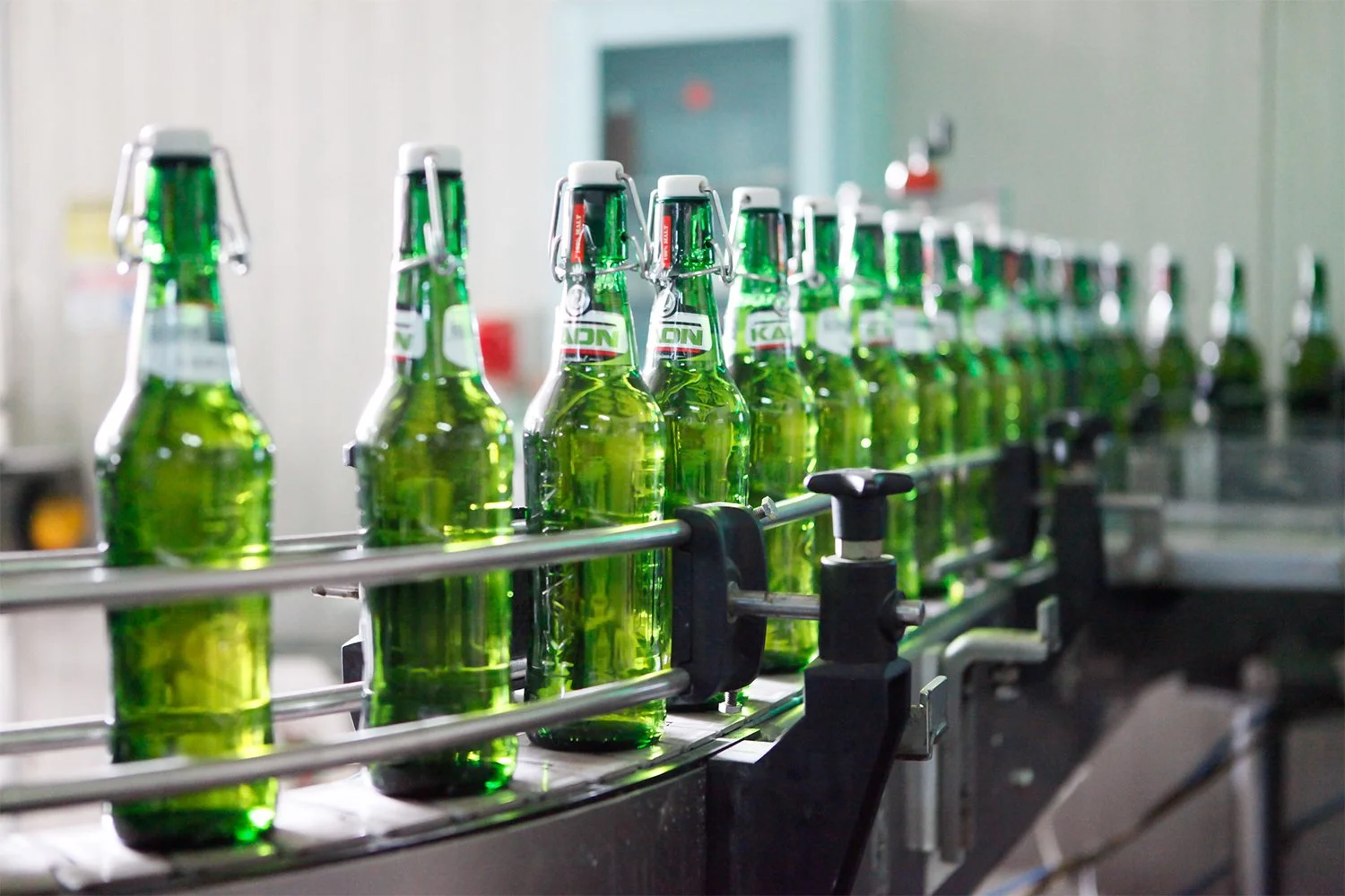 Producing KAON Lager Bottle Kaon Beer producing-kaon-lager-bottle-kaon-beer