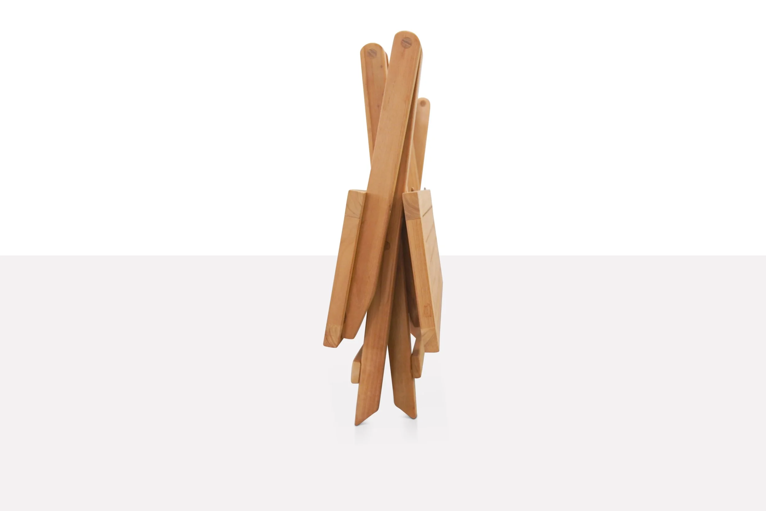 Square Colapsable Folding Side Table — TEAKMAN