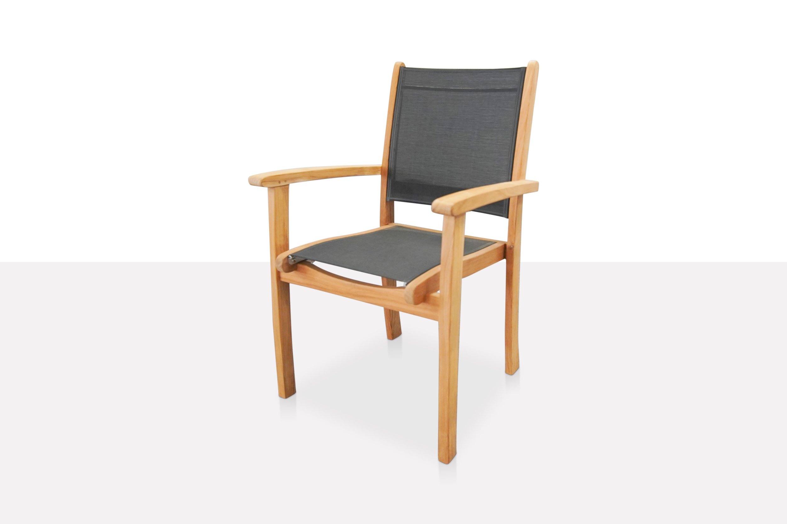 Ocean Stackable Arm Chair (Black)(1).jpg