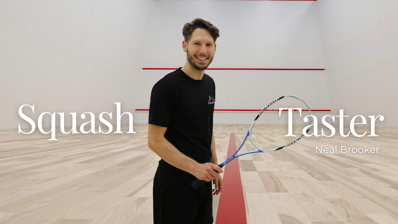 Squash for Beginners | Taster Session with Neal
