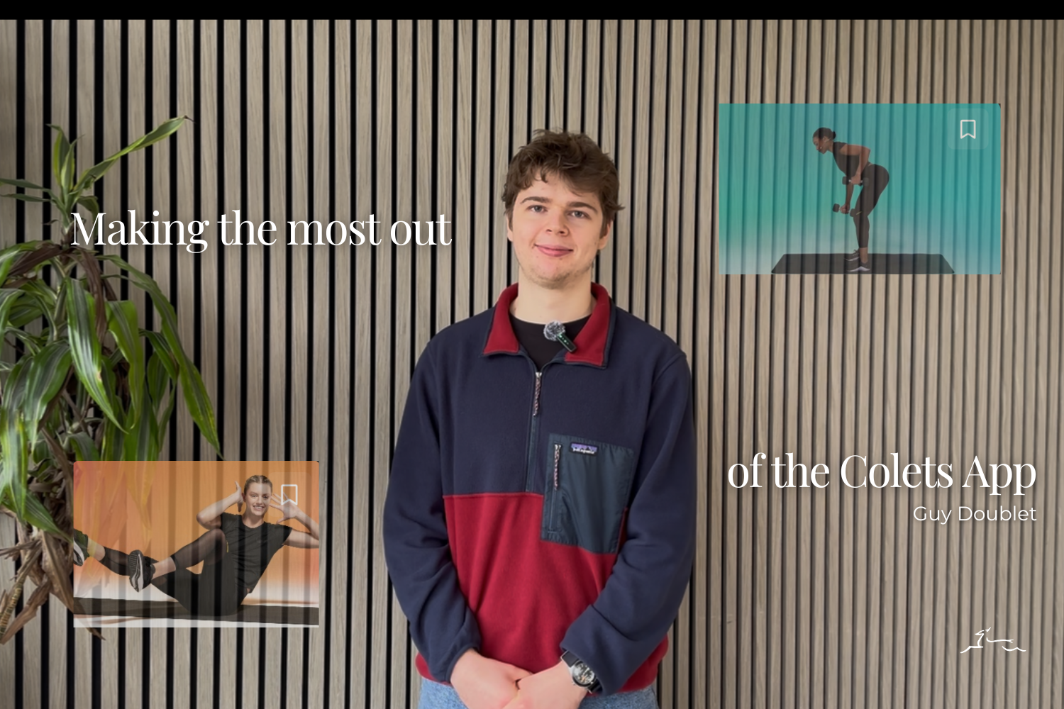 Getting the most out of the Technogym app