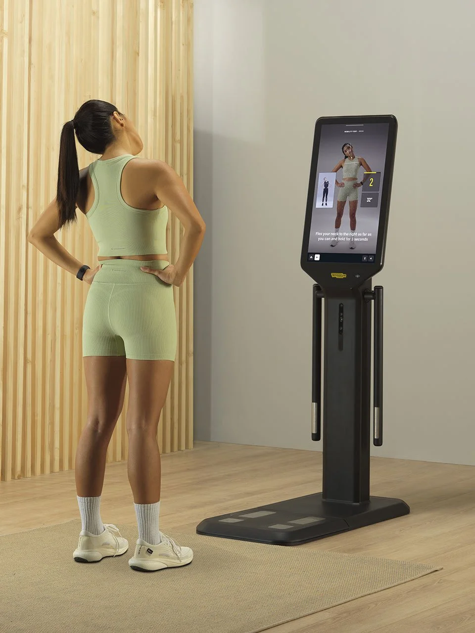 Health Station fitness assessment at Colets