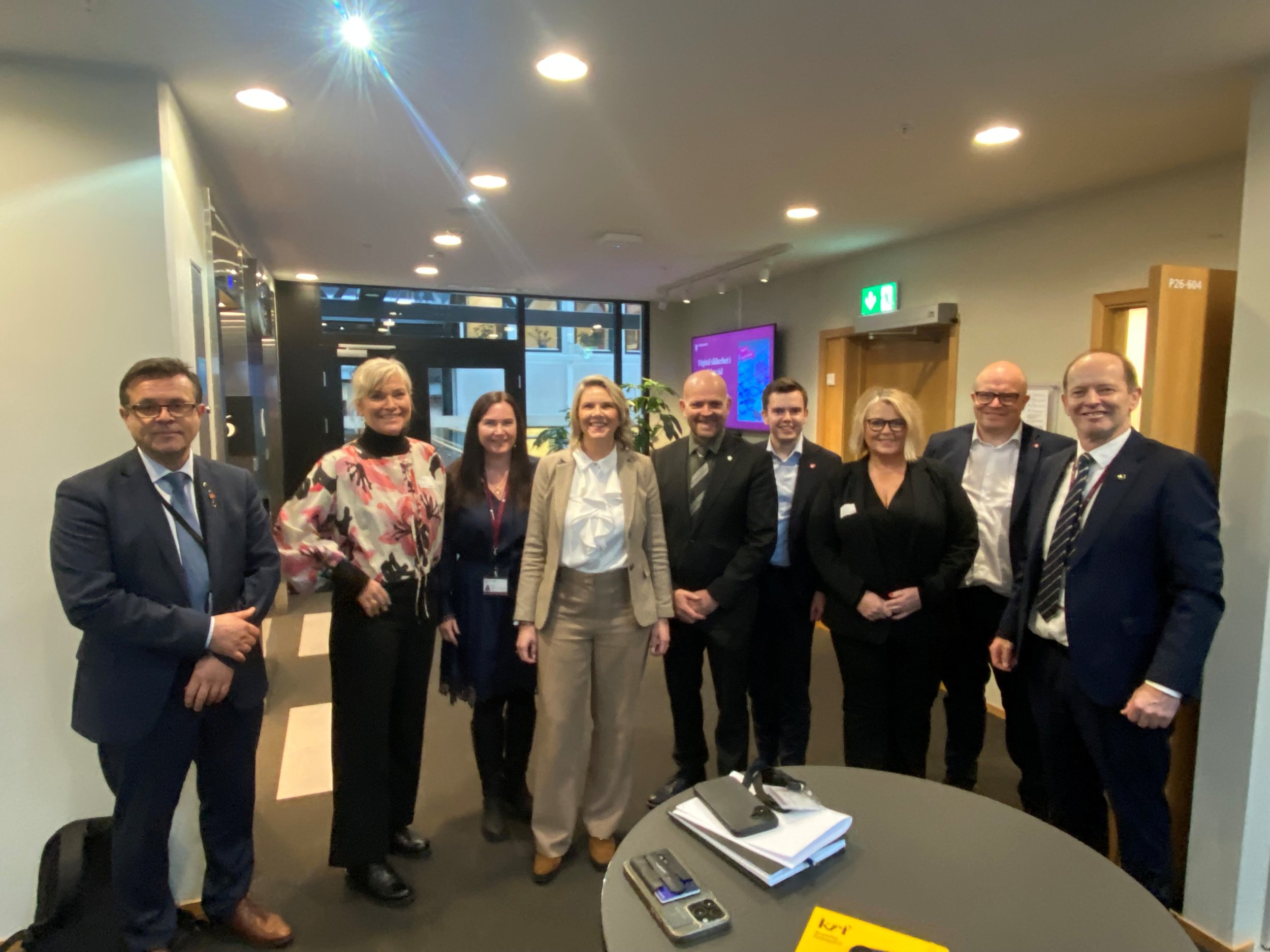 Første benkemøte med ny Mørebenk, og årets siste regionsamling