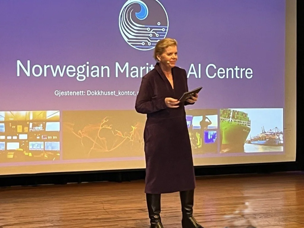 Maritimt Forum deltar i nytt maritimt AI‑senter: – Et strategisk veivalg for Norge som havnasjon