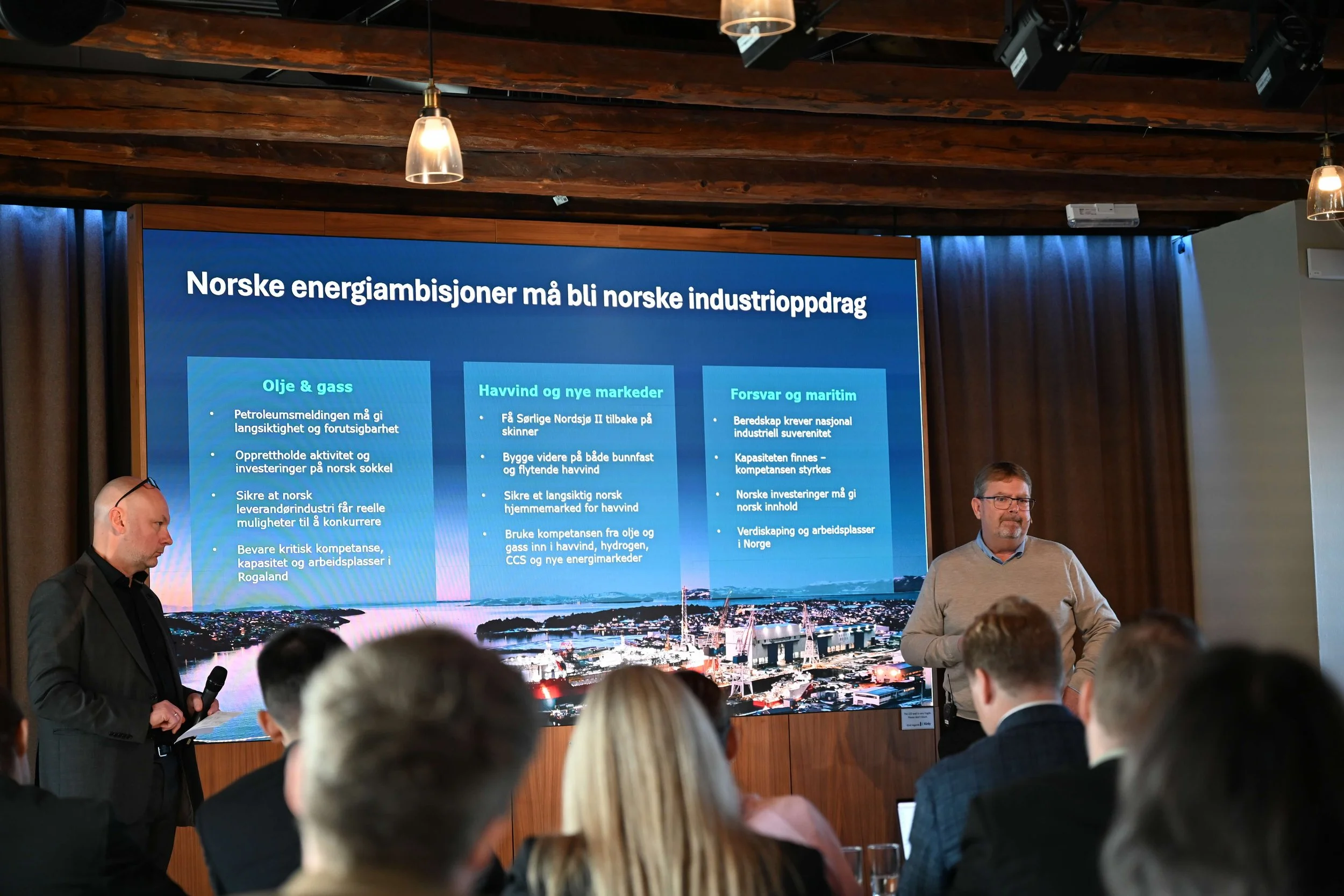 Etterlyste langsiktighet og norske industrioppdrag i møte med Rogalandsbenken