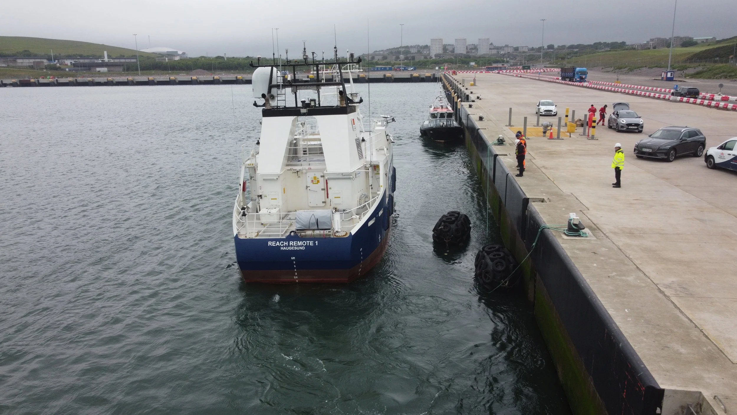 Verdensnyhet: Første ubemannede norske skip til britisk havn