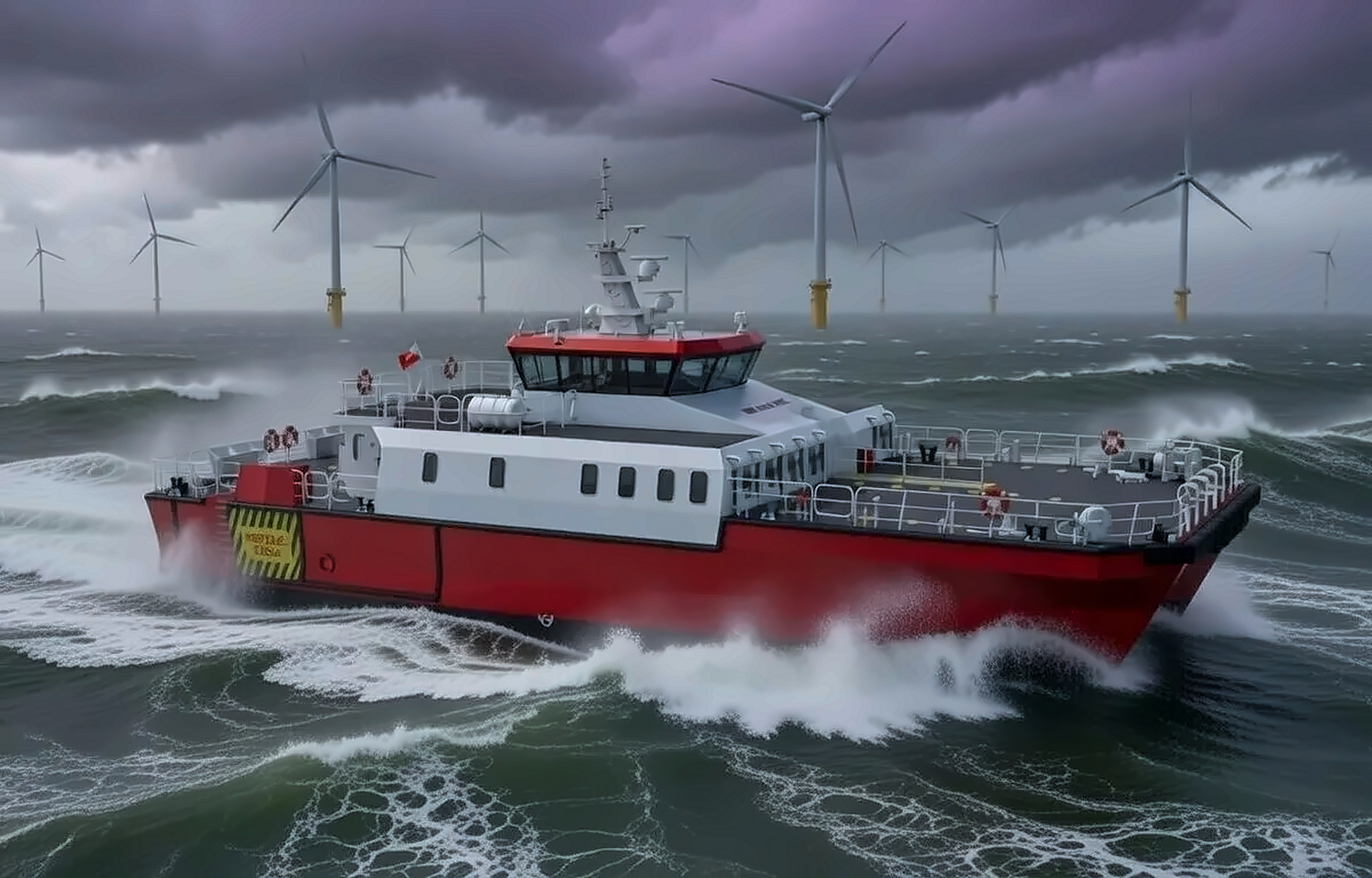 Servogear har vunnet havvindkontrakt for fremdriftssystem til to nye mannskapsfartøyer