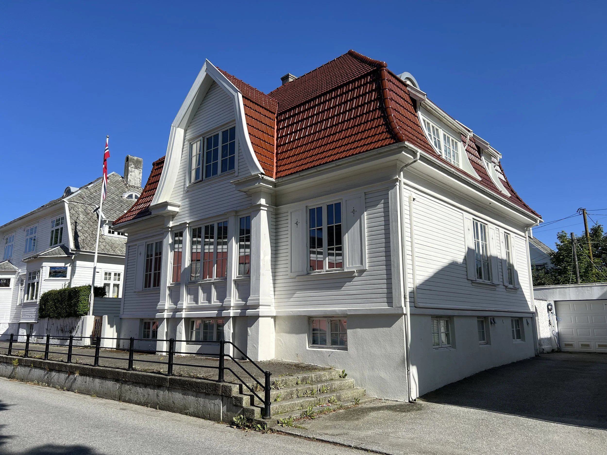 Gamle redervillaer i Haugesund