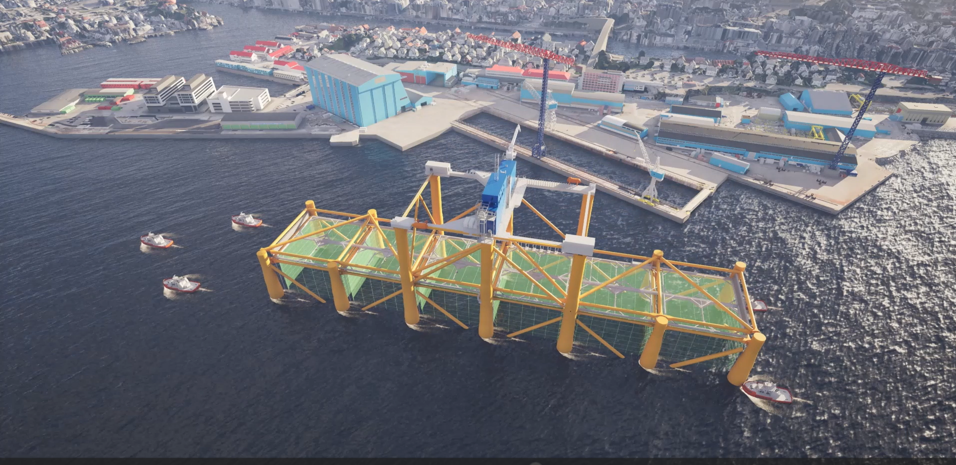 Aibel og Utror presenterte havbrukskonsept til havs