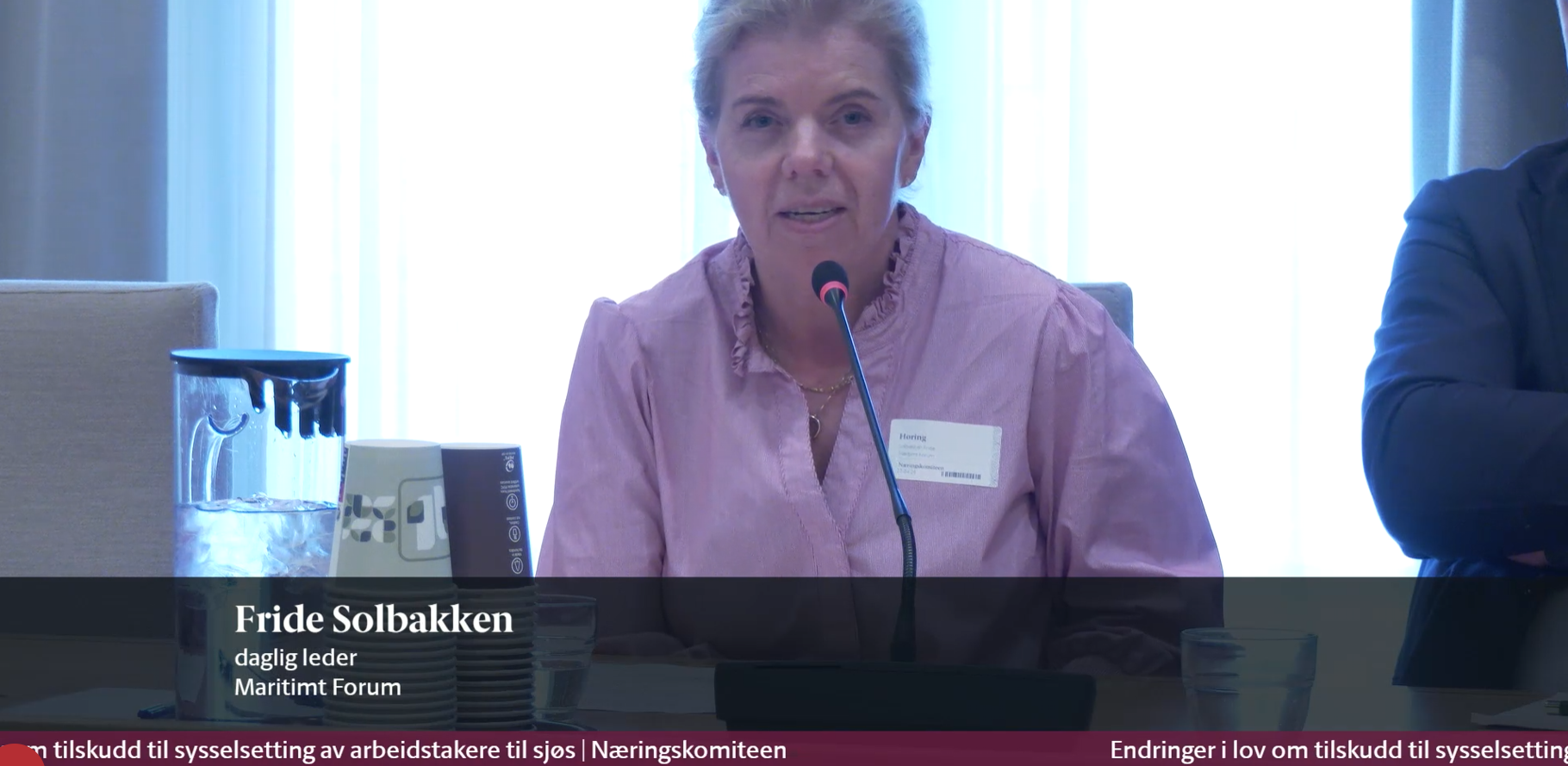 Maritimt Forum i Stortinget: – Endringer i tilskudds-ordningen kan svekke norsk flagg og beredskap