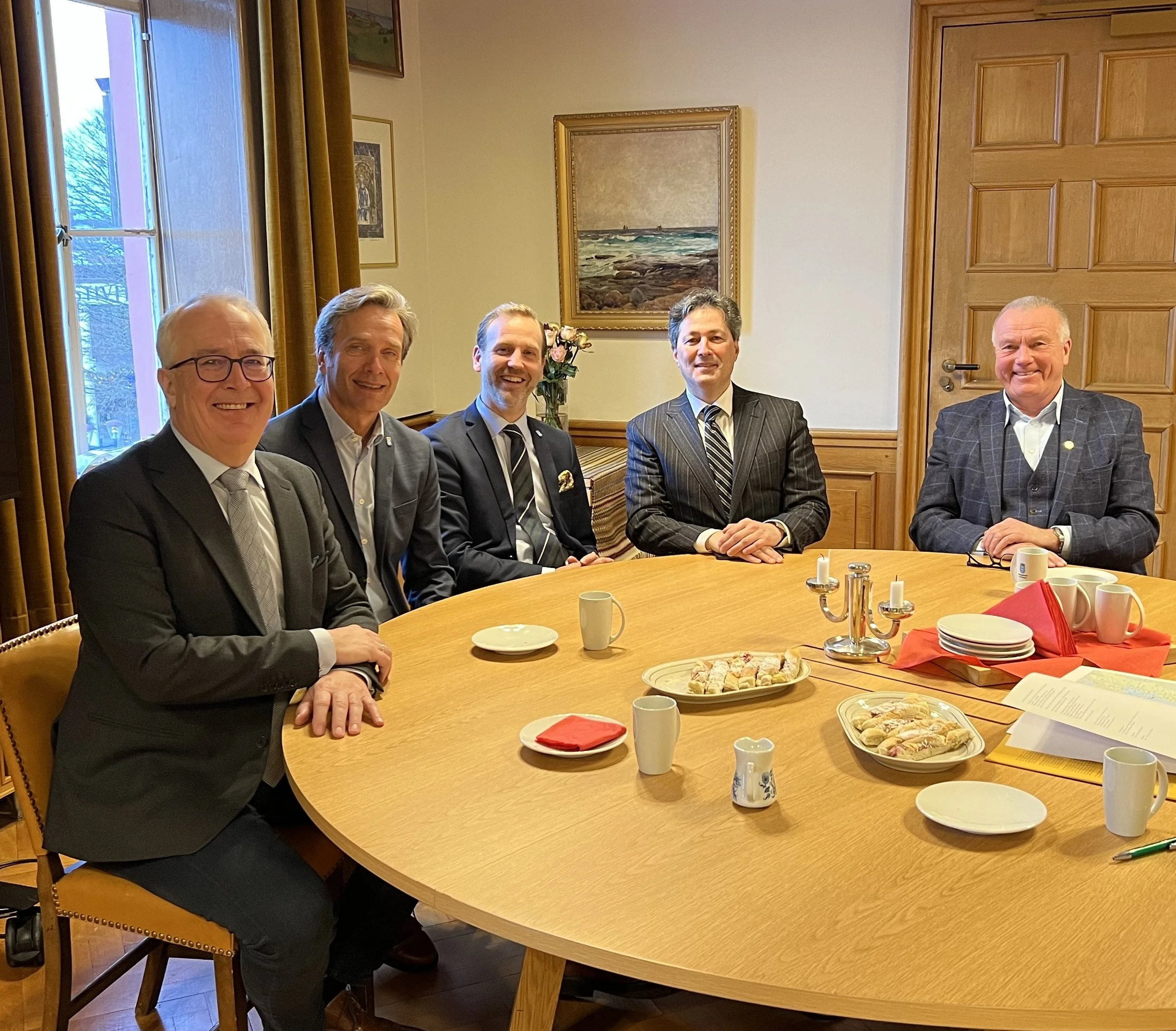 Maritimt og energi på agendaen under belgisk ambassadørbesøk