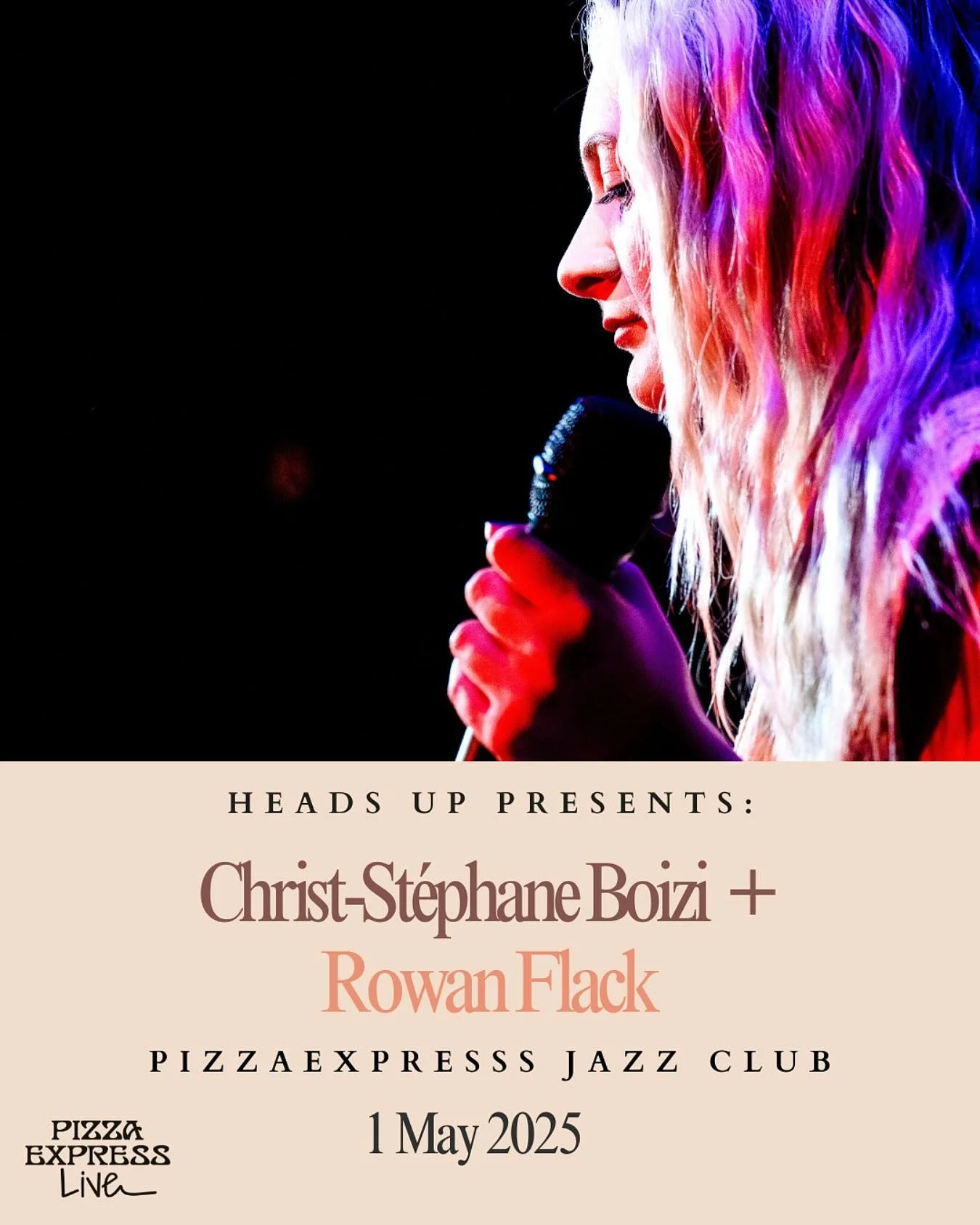 1st May!! Starting the May bank hol weekend right 🩷 I&rsquo;m back at @pizzaexpresslive (Dean St, Soho) for a double bill with @chrisontrombone for @heads_up_jazz curated by @kasia_konstance 

Joined by this amazing bunch of musicians 
🥁 @andrew.mc