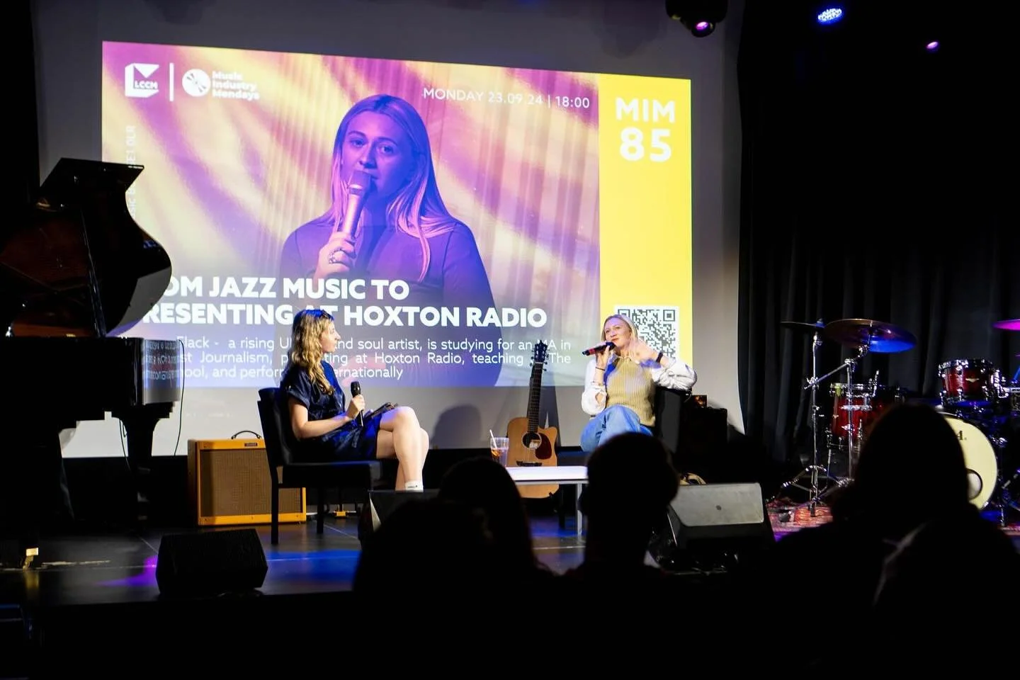 Lovely to be asked to speak with the music students last month at @lccmlondon all things music + radio and the different musical avenues that led me to what I&rsquo;m up to now 
Thanks @nikkicamilleri for having me x
@hoxtonradio ##music #lccm #radio