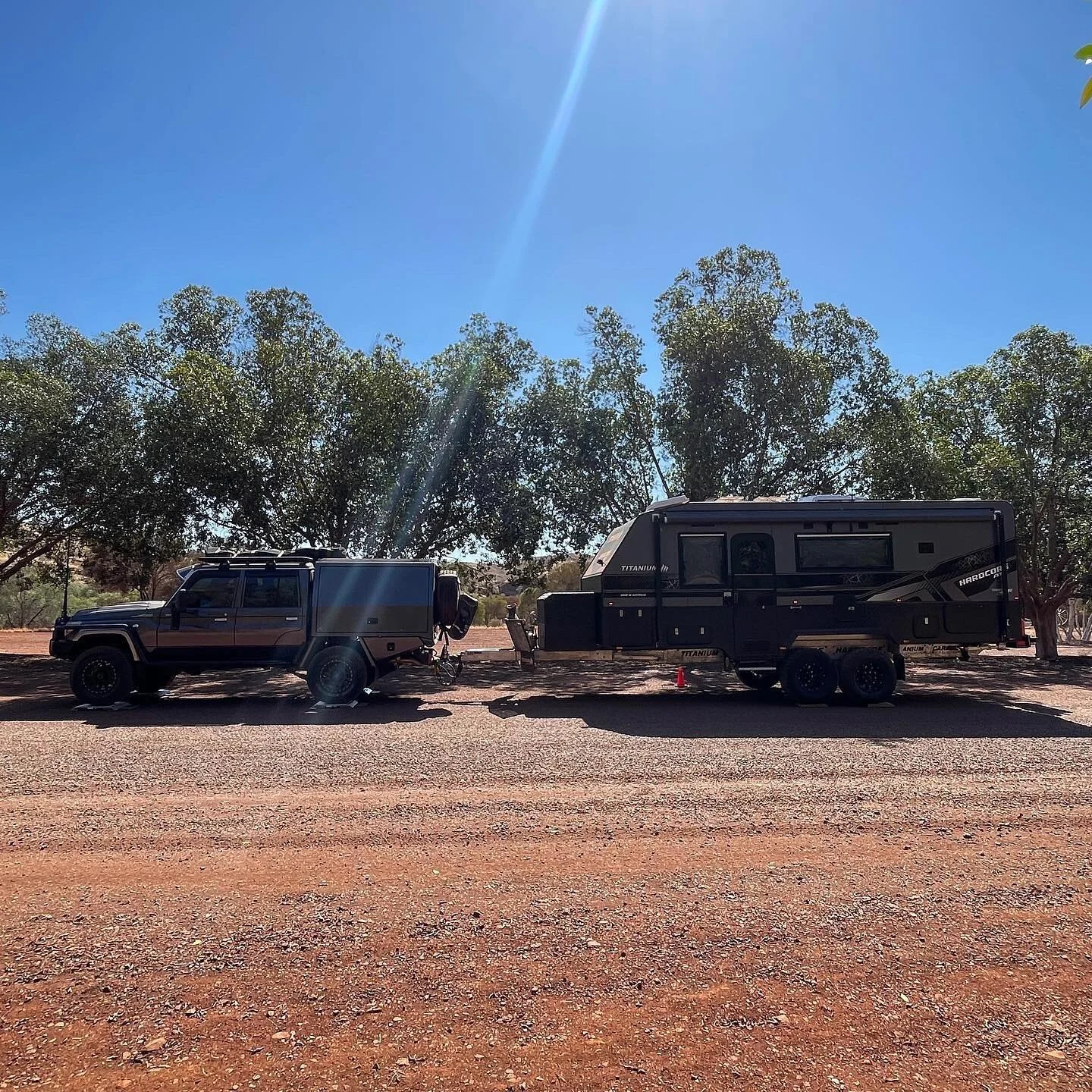 REPEAT CLIENTS - Originally had a rooftop tinny! 

ALERT! Most people travelling with a tinny on the roof and towing a large van are more than likely overweight!

It is always a pleasure re-weighing previous clients, firstly we get to see them again 