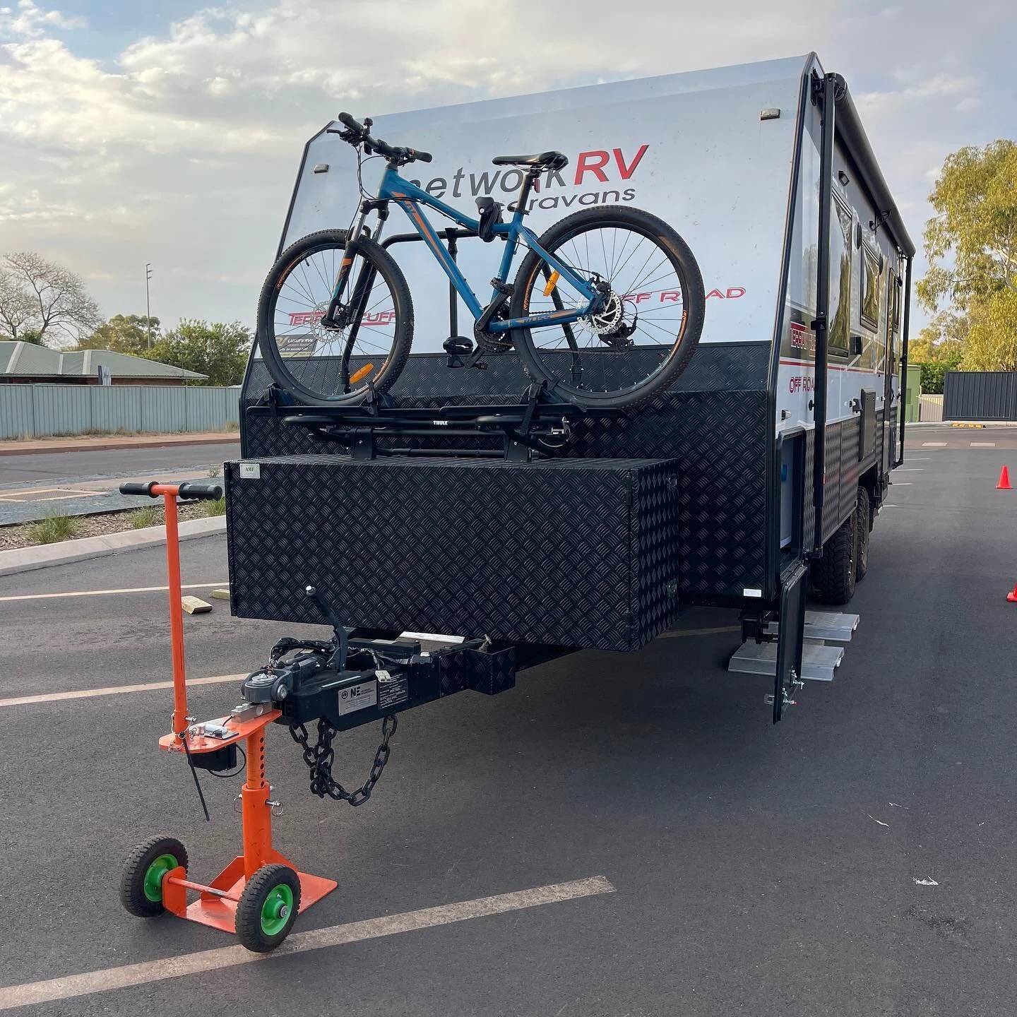 We weighed these awesome clients in June with their previous van, however a new van means a new weigh, especially when the new van is larger and heavier then the last! We love any excuse to see our clients again and to check out there new van is no b