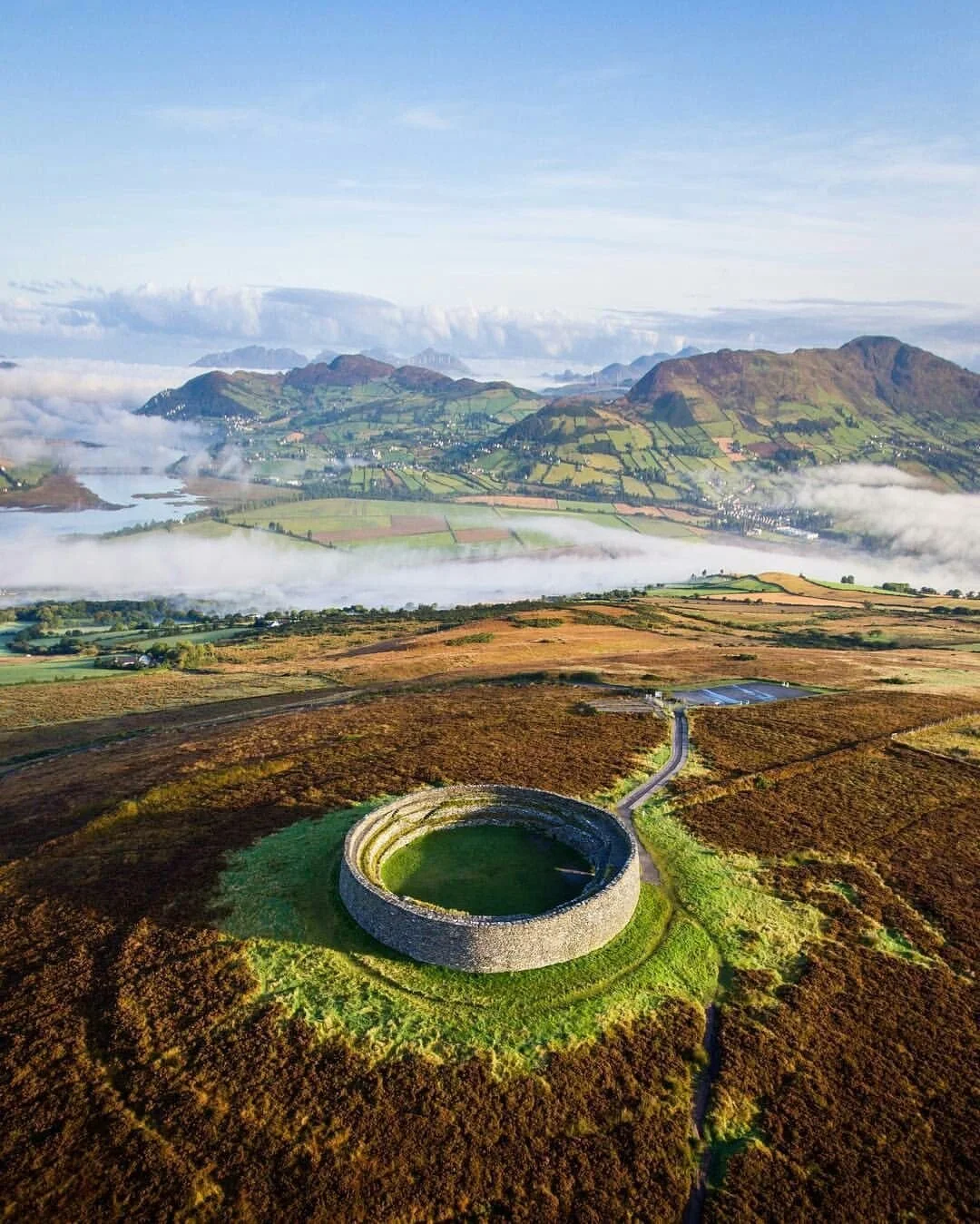 Grianán of Aileach: An Ancient Ring Fort with Sweeping Views