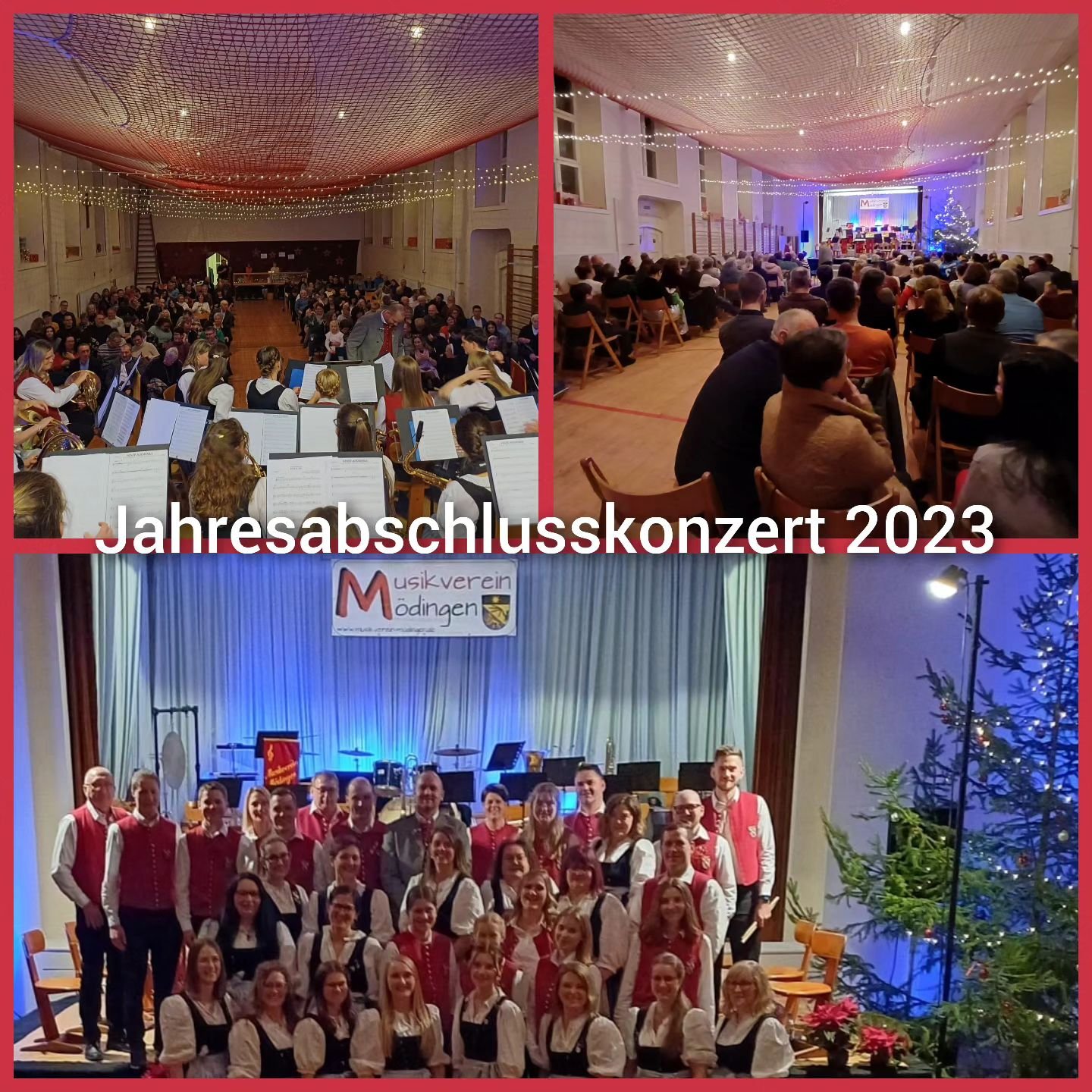 Am vergangenen Samstag fand unser 42. Jahresabschlusskonzert statt.
Er&ouml;ffnet wurde dieses von den Jungen Egautalern.
Anschlie&szlig;end &uuml;bernahm die Stammkapelle die B&uuml;hne.

Es hat wieder einmal gro&szlig;en Spa&szlig; gemacht. Der Zei