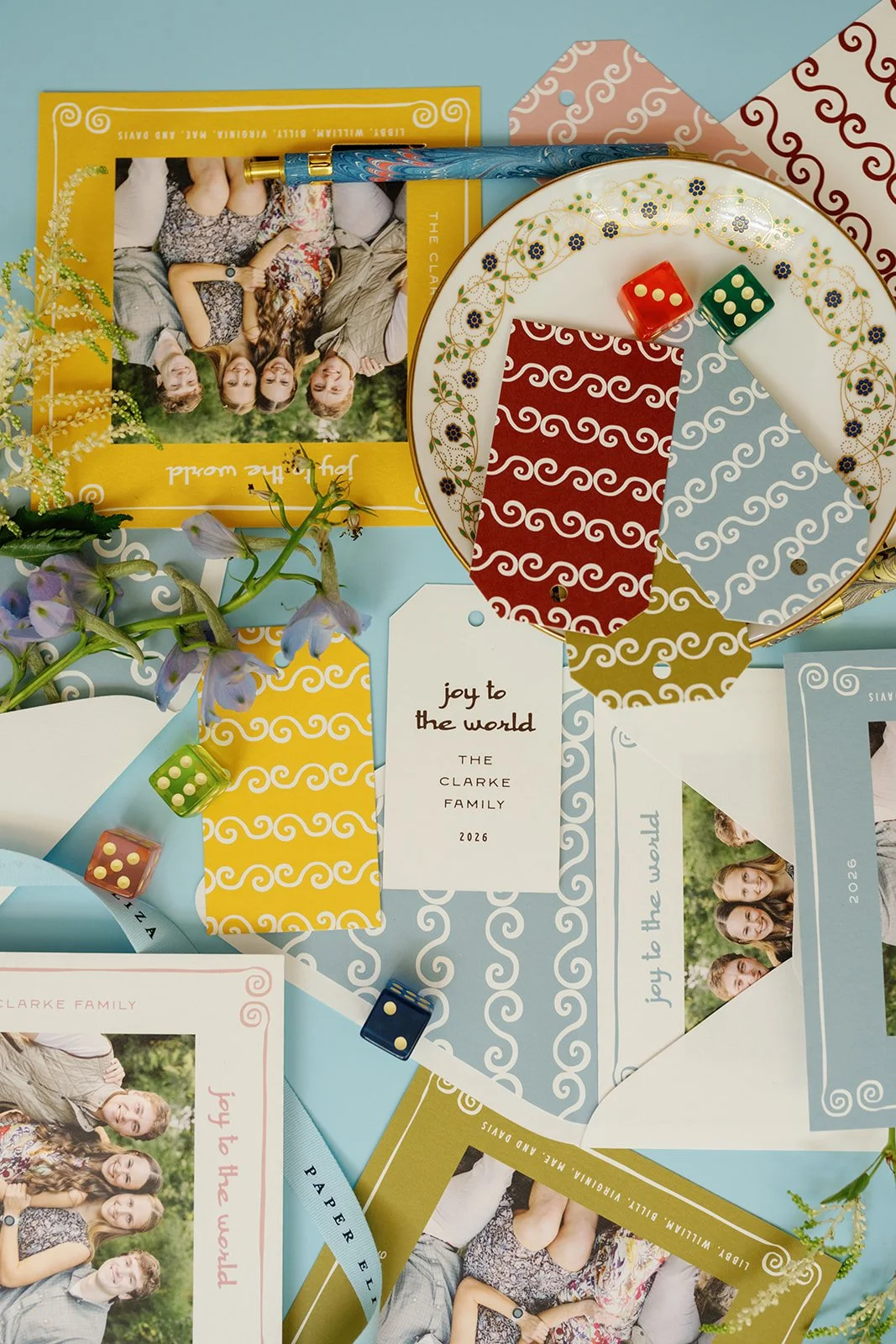 2026 | Greek Square Gift Tags