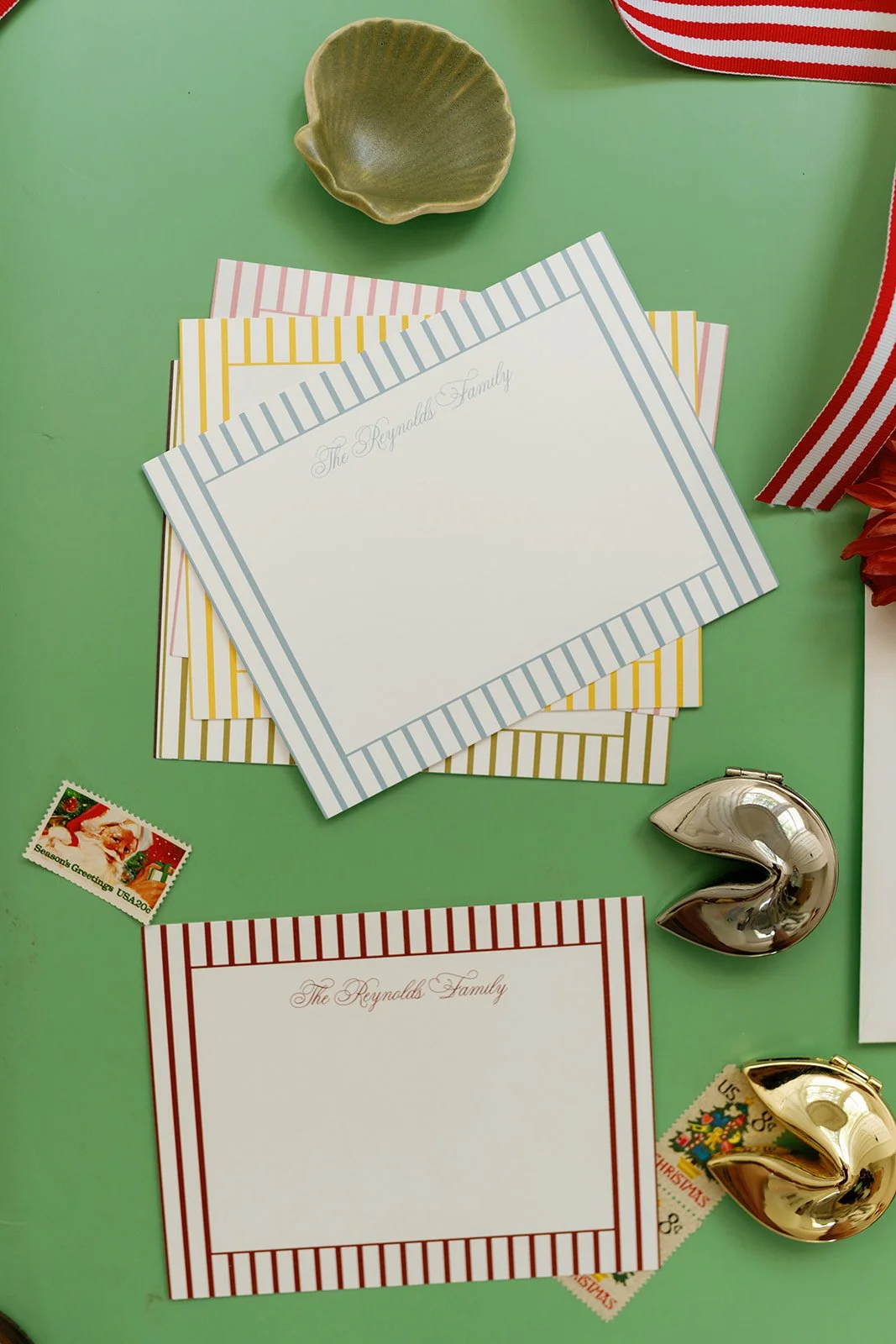 2026 | Stripes Square Thank You Notes