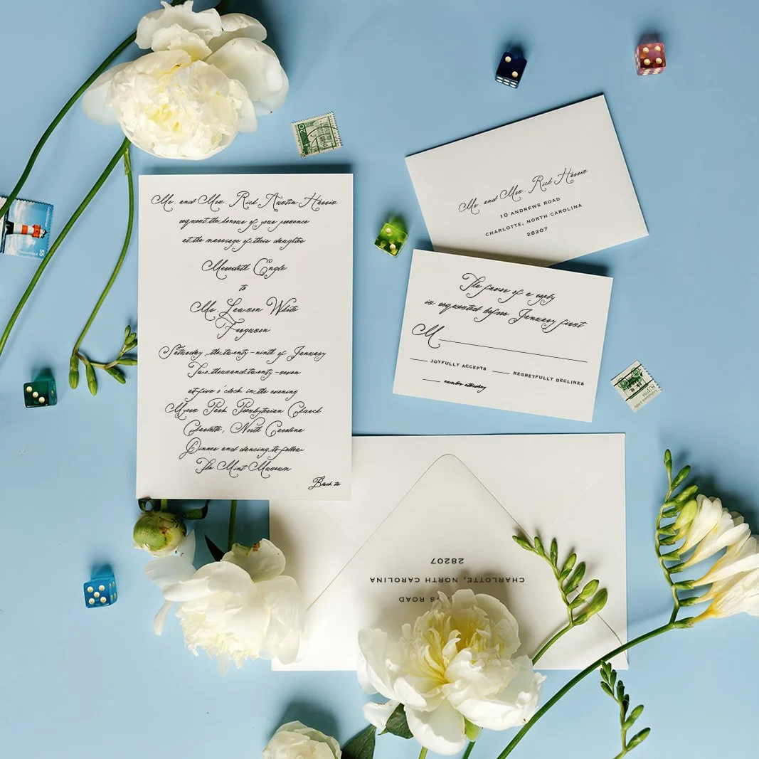 Charlotte 4 Piece Invitation Suite