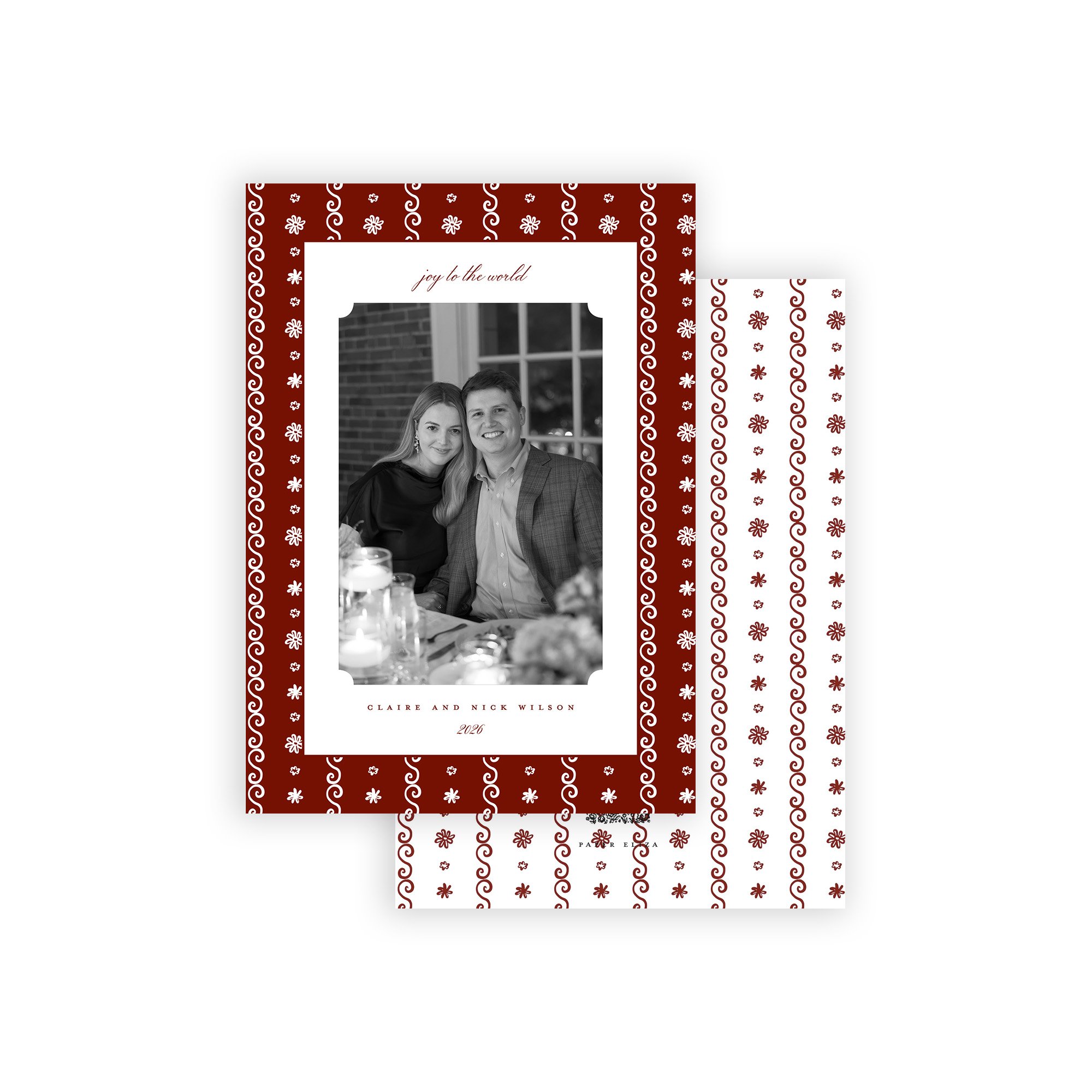 2_Daisy Patterned_Christmas Card_5x7.jpg