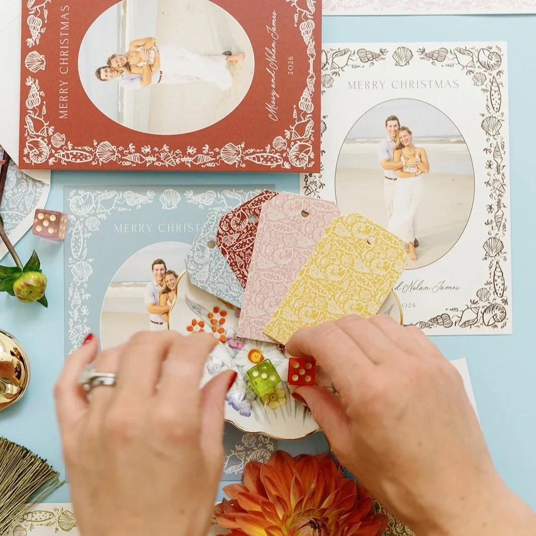2026 | Shell Border Gift Tags