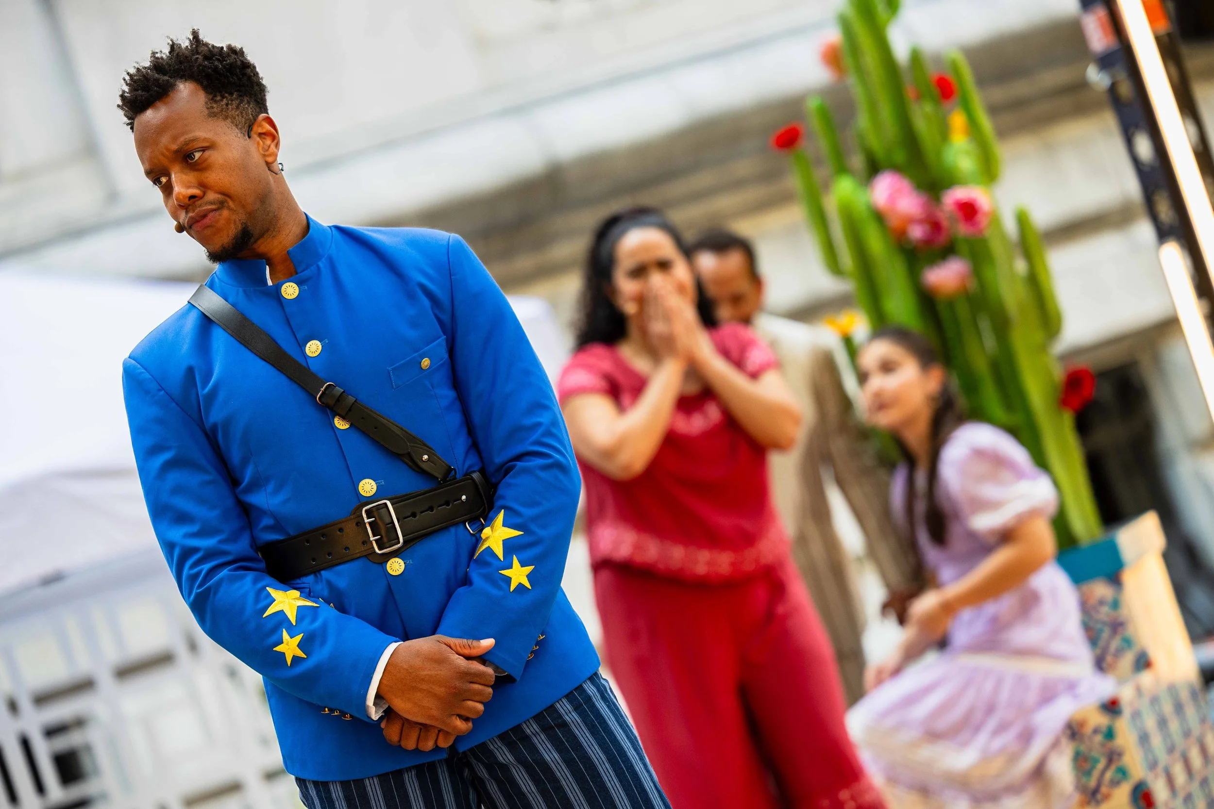 "Much Ado About Nothing" - Public Theater's Mobile Unit Tour '25
📍:  Bryant Park