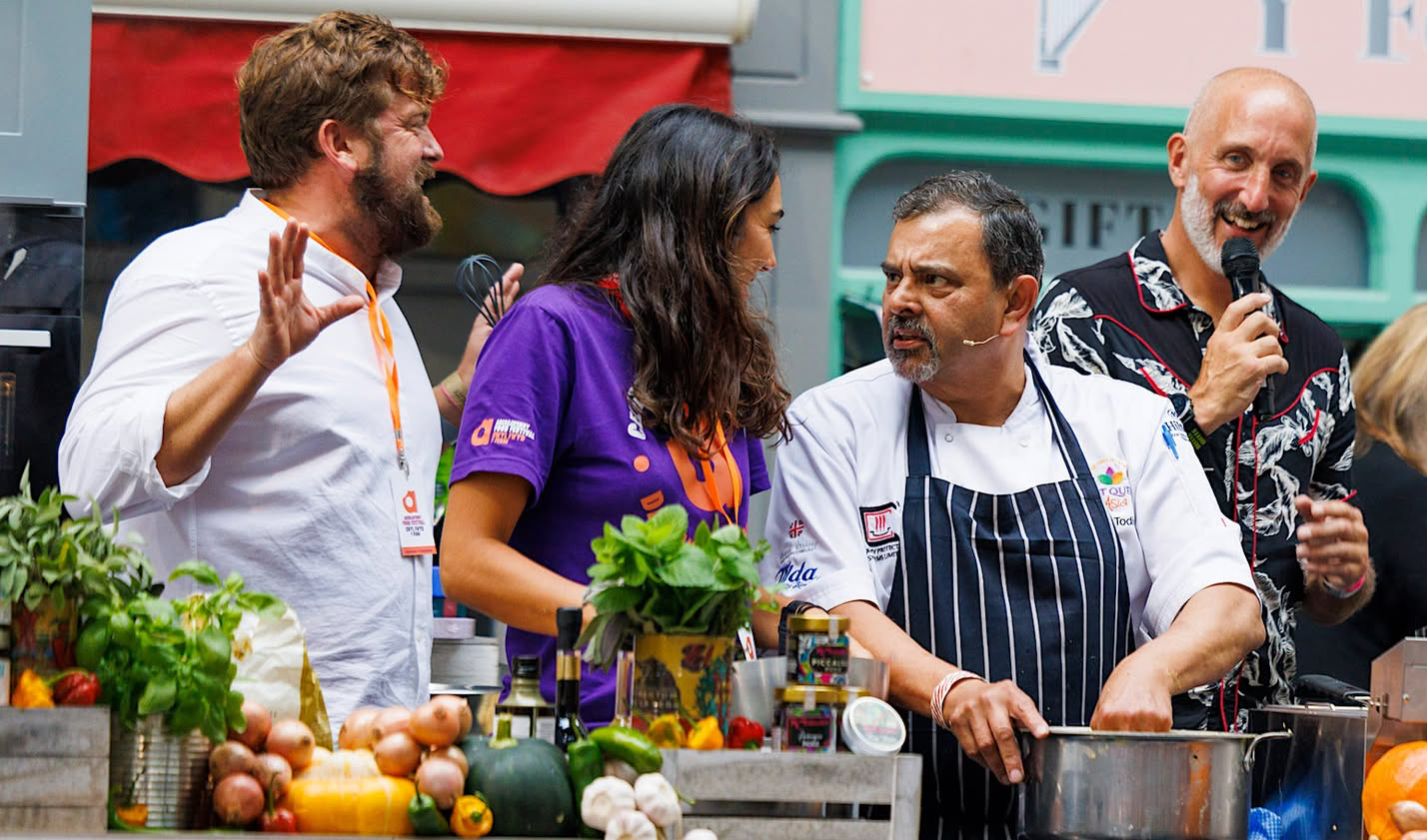 Abergavenny Food Festival demo