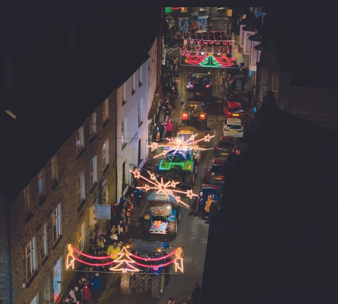  Builth Wells Christmas Illuminated Tractor Run