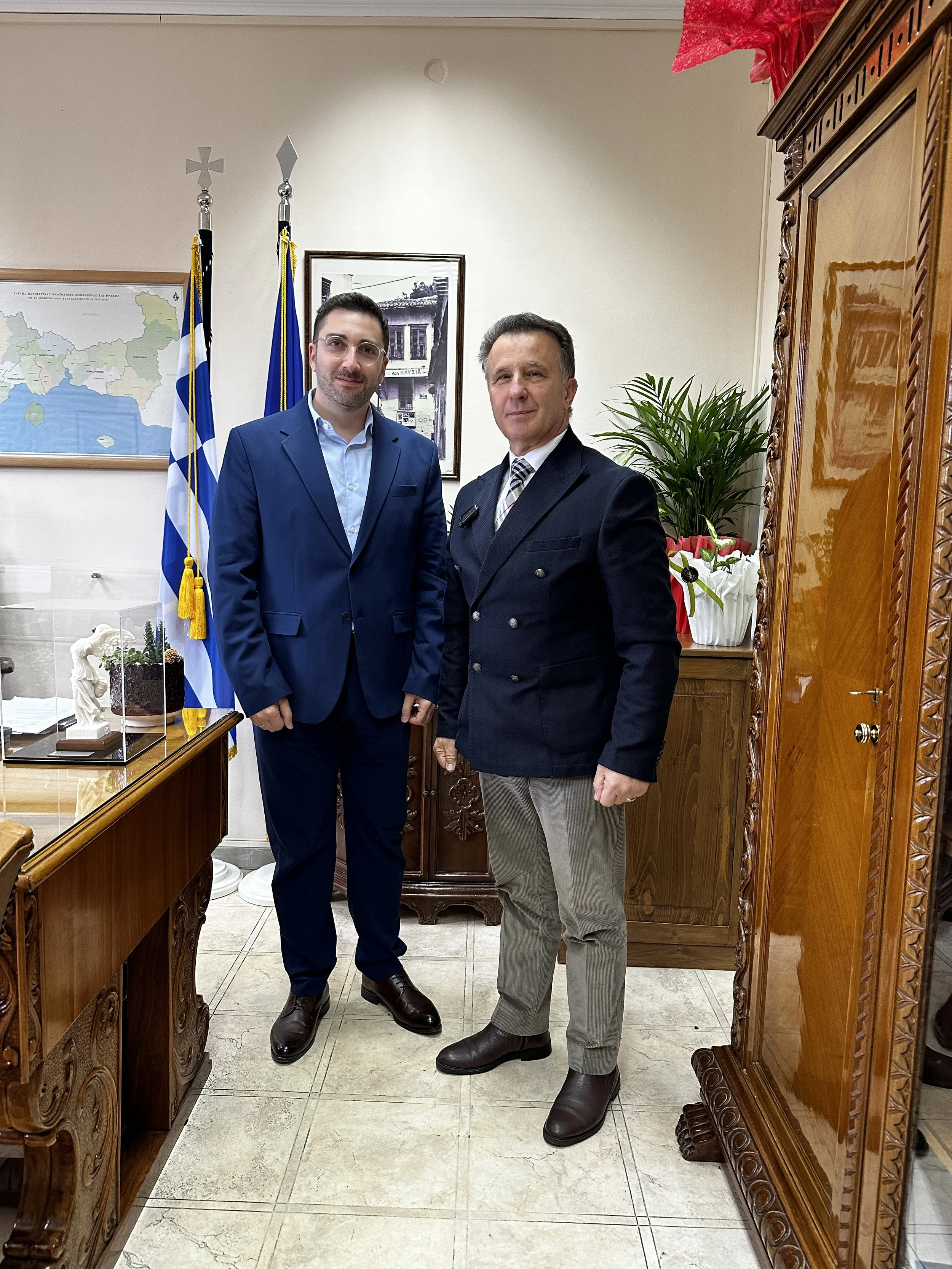 Χατζηγκενέ Ιρφάν με Ανθόπουλο Απόστολο