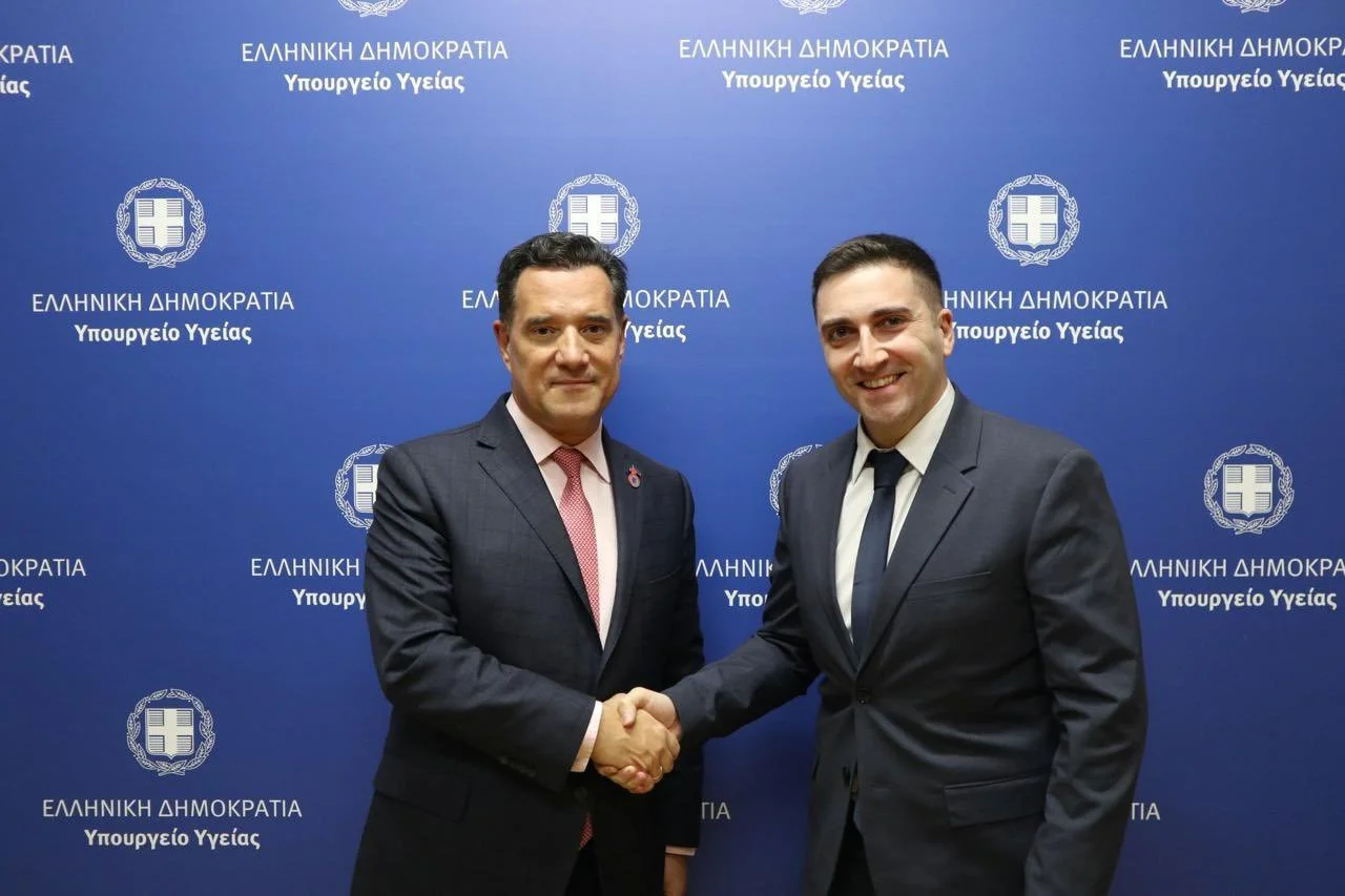 Συνάντηση Απόστολου Ανθόπουλου με τον Υπουργό Υγείας κ. Άδωνι Γεωργιάδη