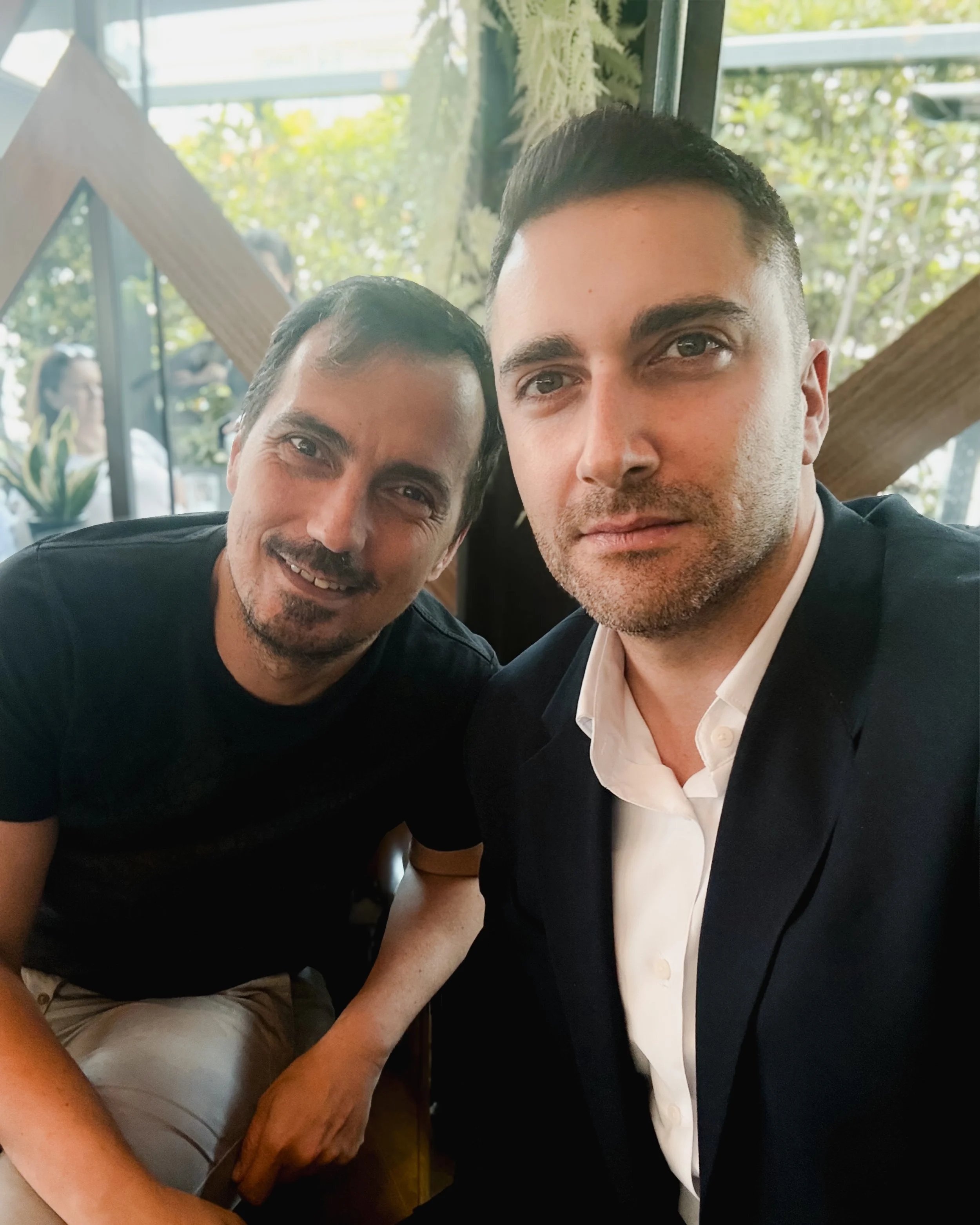 Αντώνης Τουμανίδης με Απόστολο Ανθόπουλο