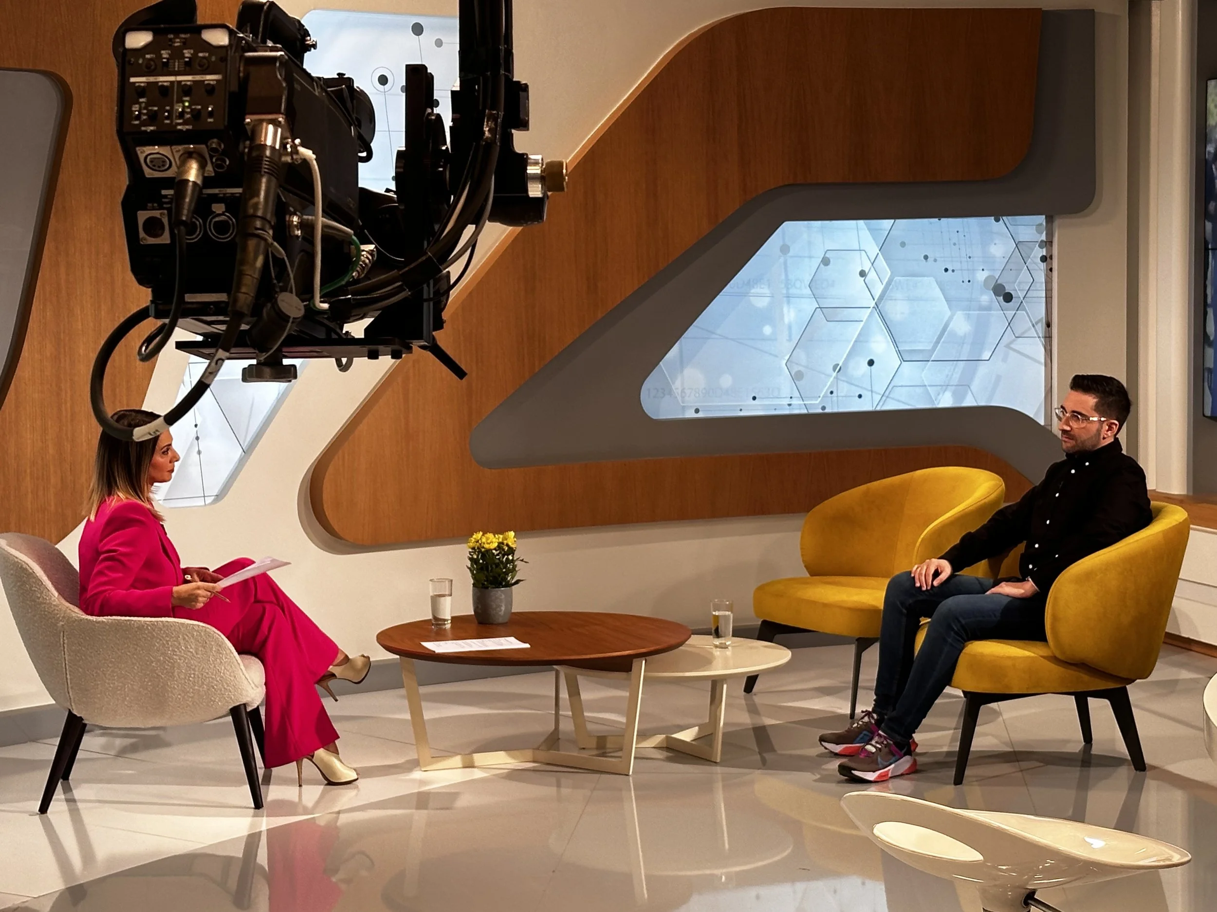 Απόστολος Ανθόπουλος στην εκπομπή Μέρα με Χρώμα με την Έλσα Ποιμενίδου